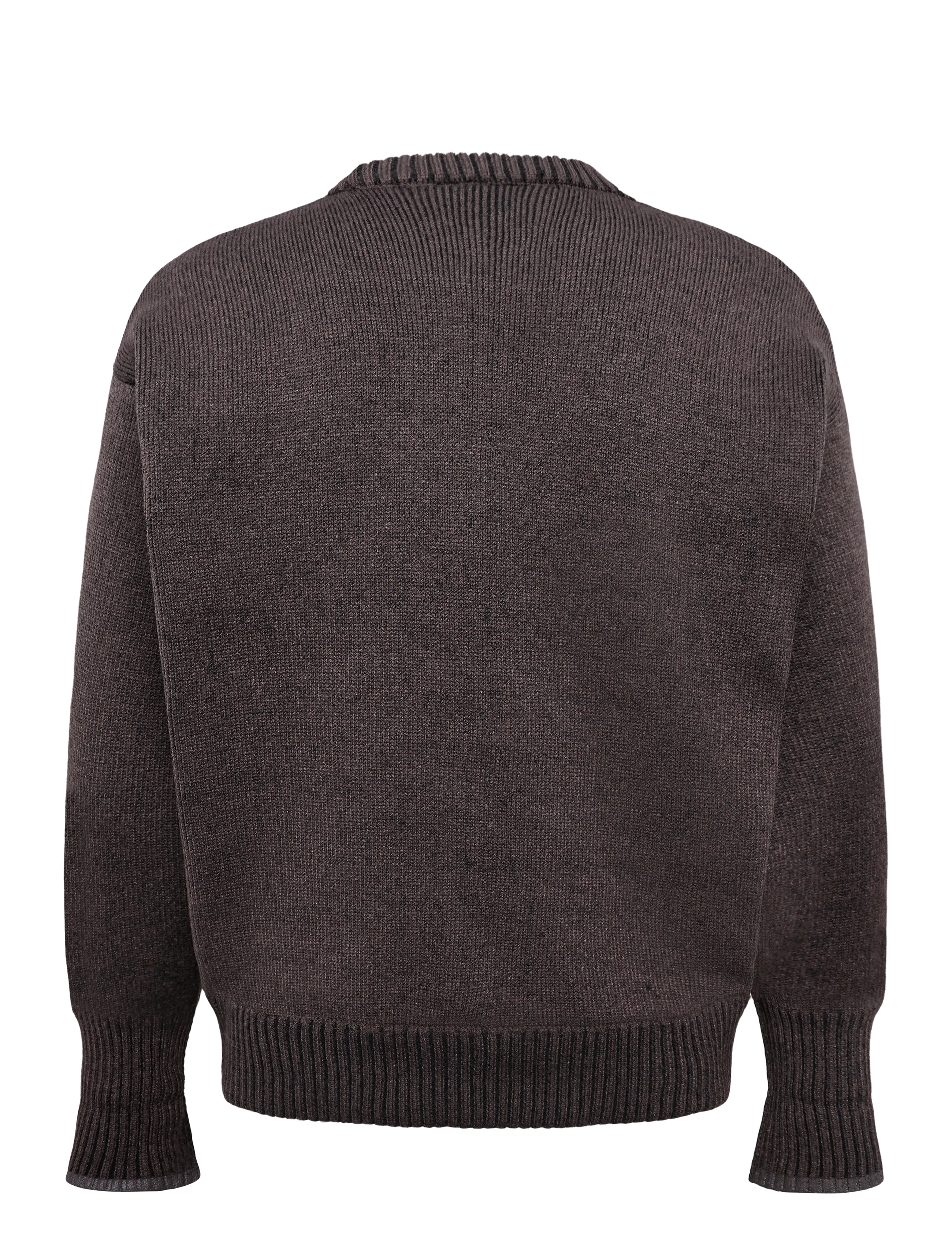 Rains - Sowa Knit Crew Neck - rundhals - bark / black - 1