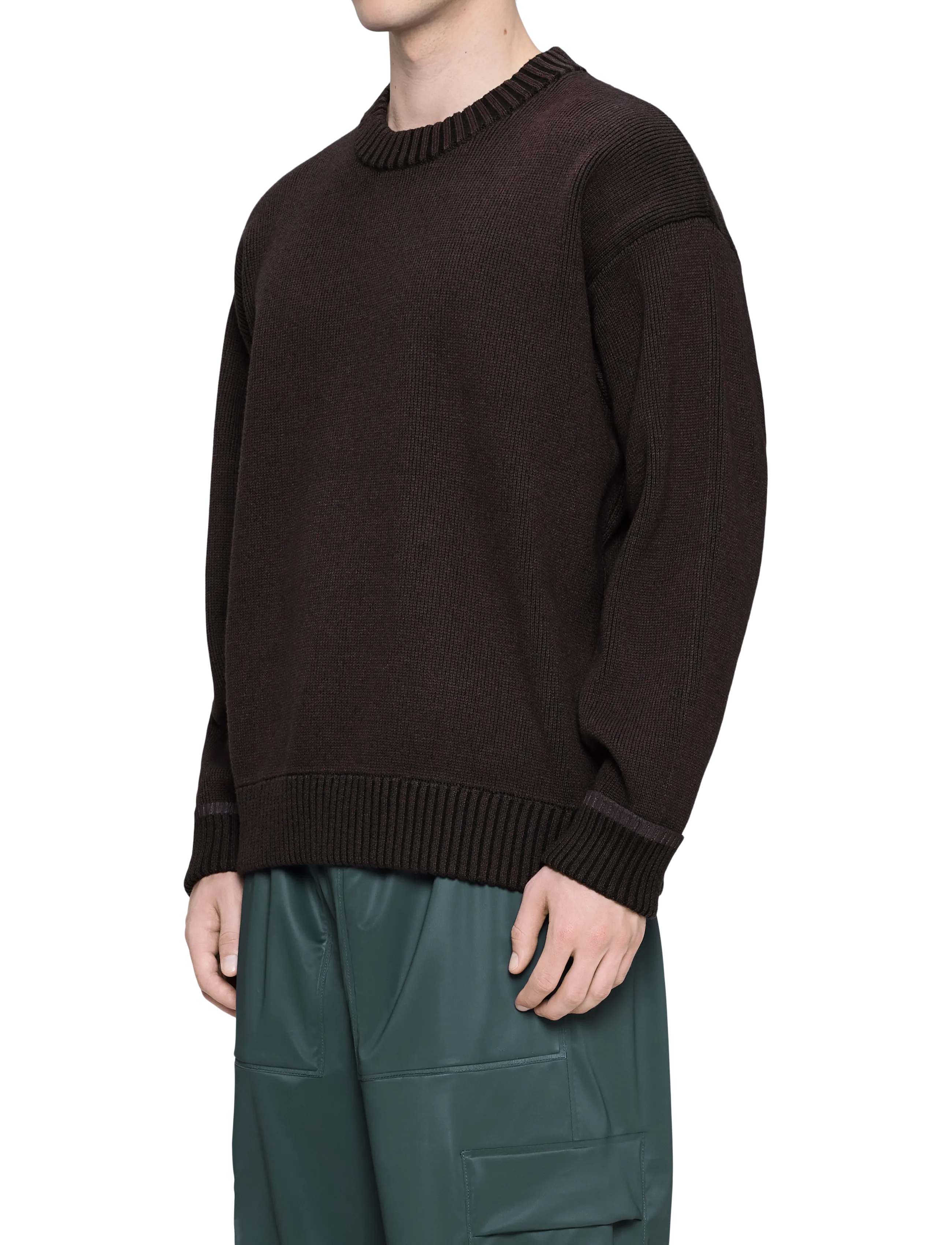 RAINS Sowa Knit Crew Neck stickade tröjor herr – bild 3