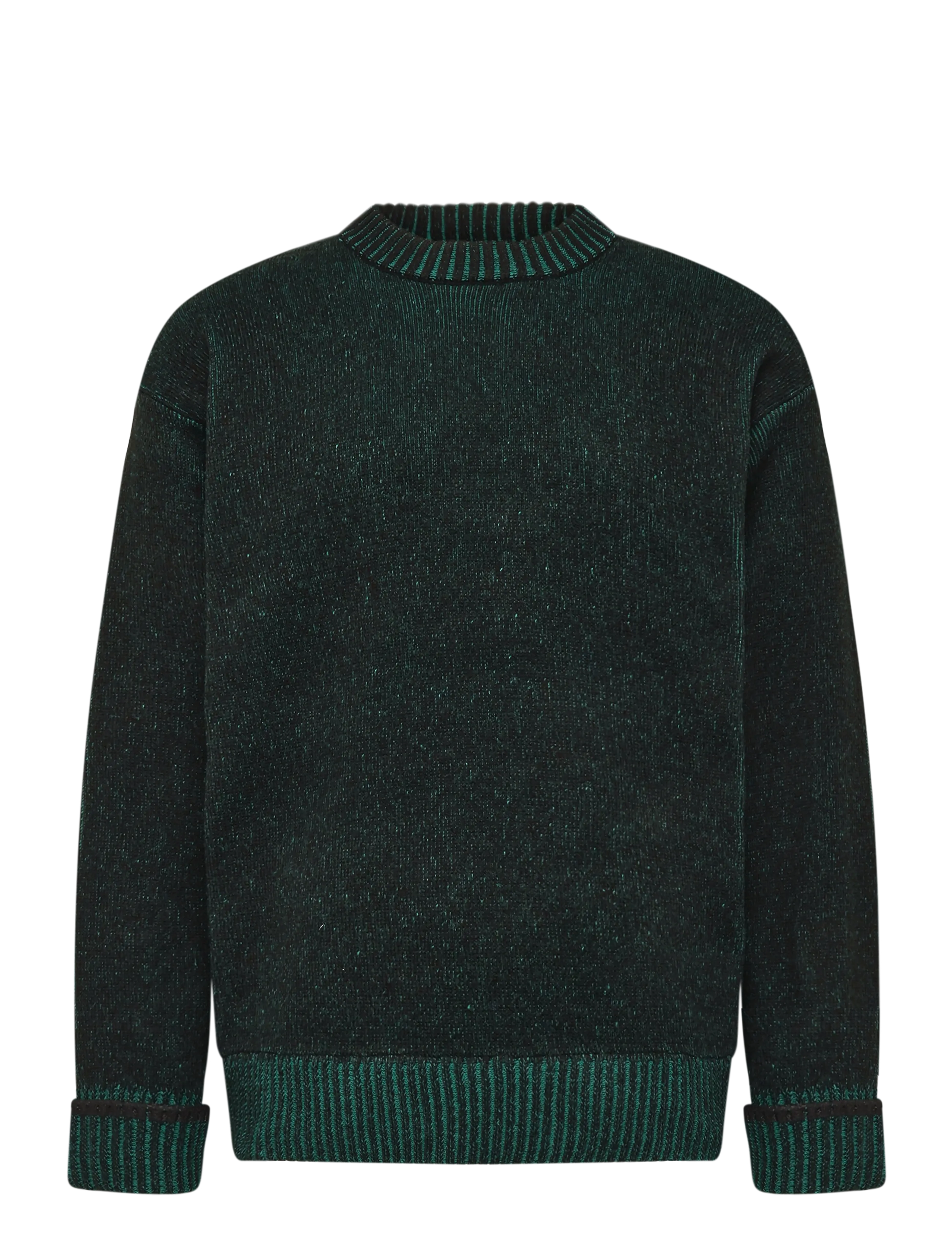 Rains Sowa Knit Crew Neck - Shop by occasion - BLACK/ ENVY / green