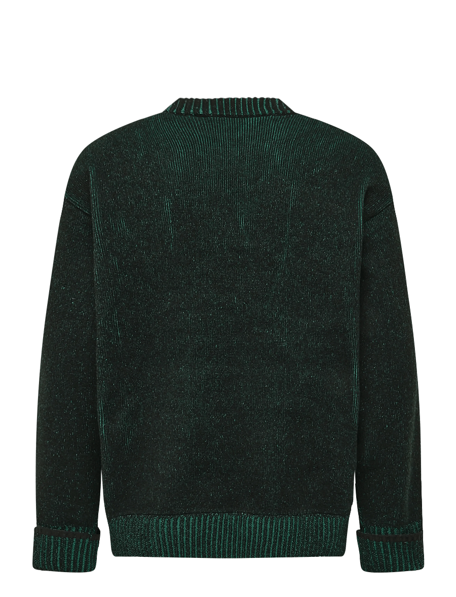 Rains - Sowa Knit Crew Neck - rundhals - black/ envy - 1