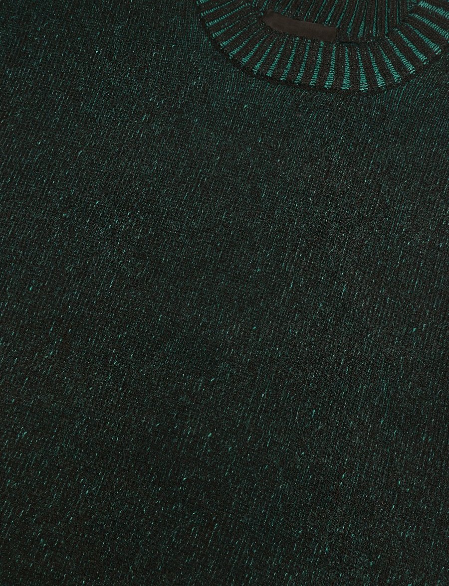 Rains - Sowa Knit Crew Neck - rundhals - black/ envy - 2