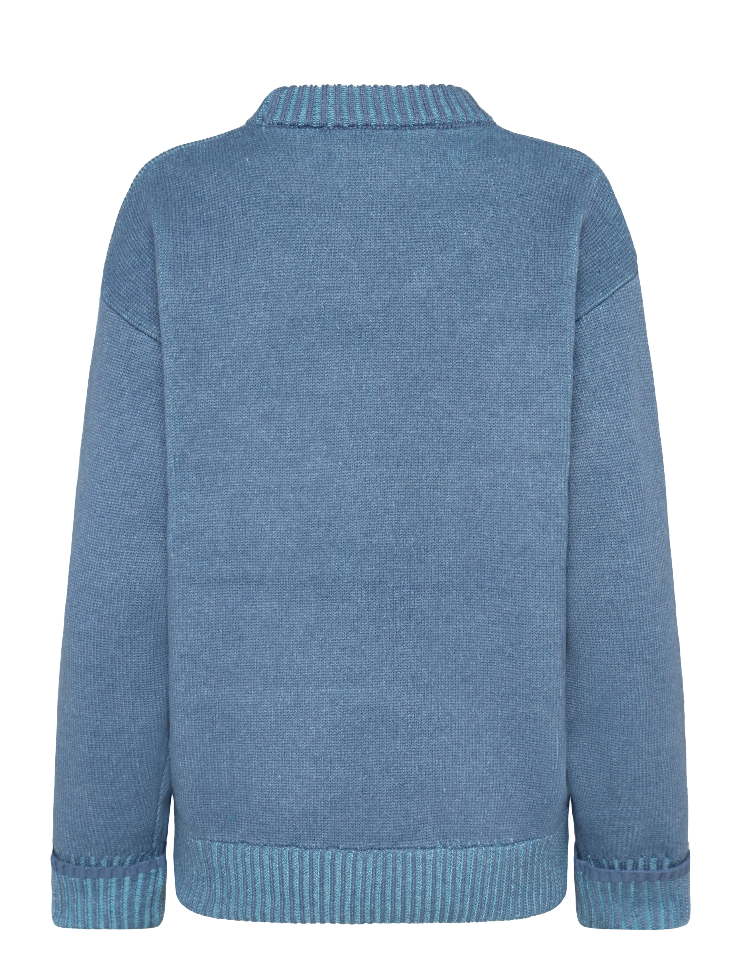 Rains - Sowa Knit Crew Neck - rundhals - blue dusk / breeze - 1