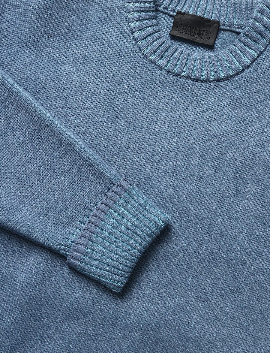Rains - Sowa Knit Crew Neck - rundhals - blue dusk / breeze - 2
