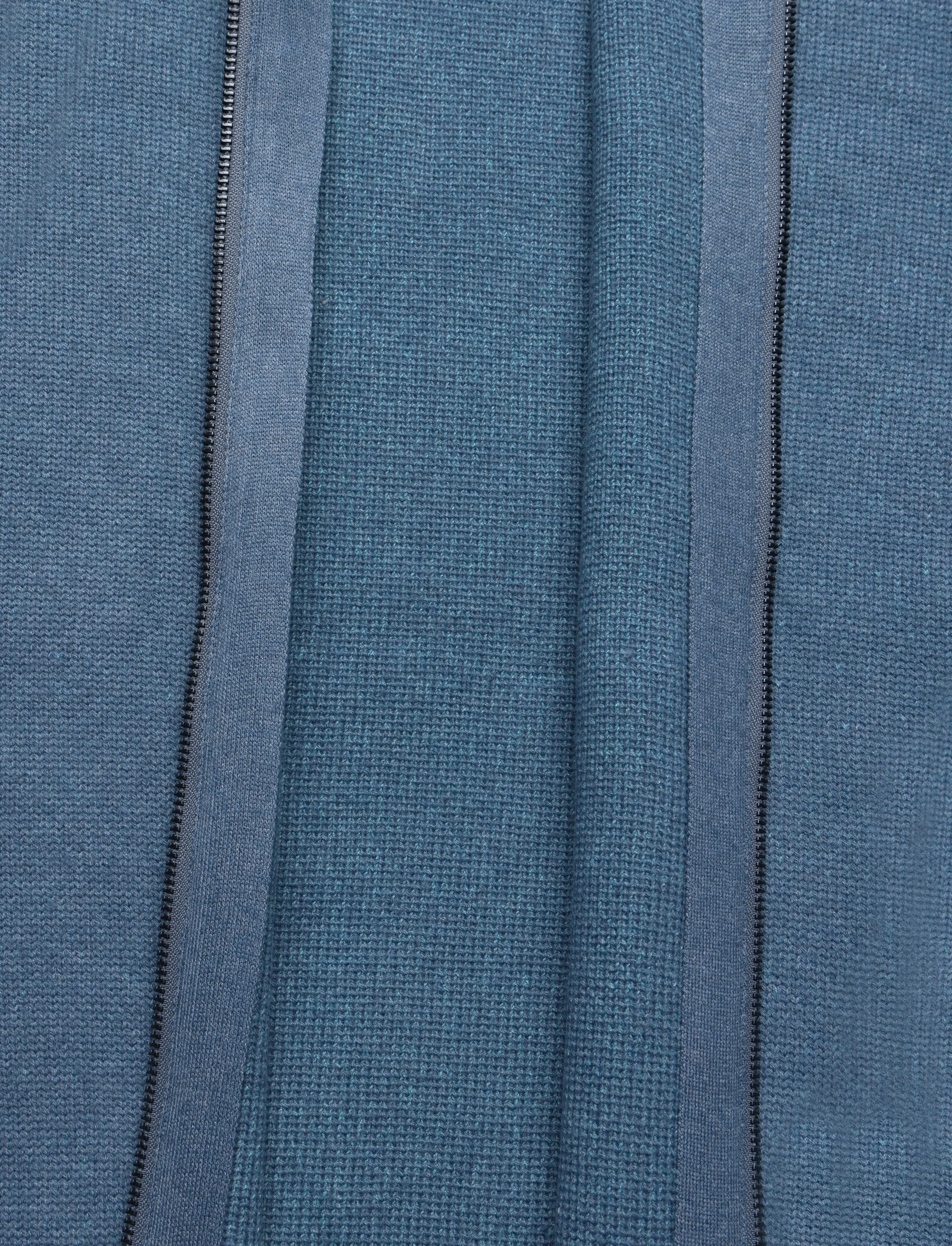 Rains - Sowa Knit Zip Cardigan - pullover mit durchgehendem reißverschluss - blue dusk / breeze - 4