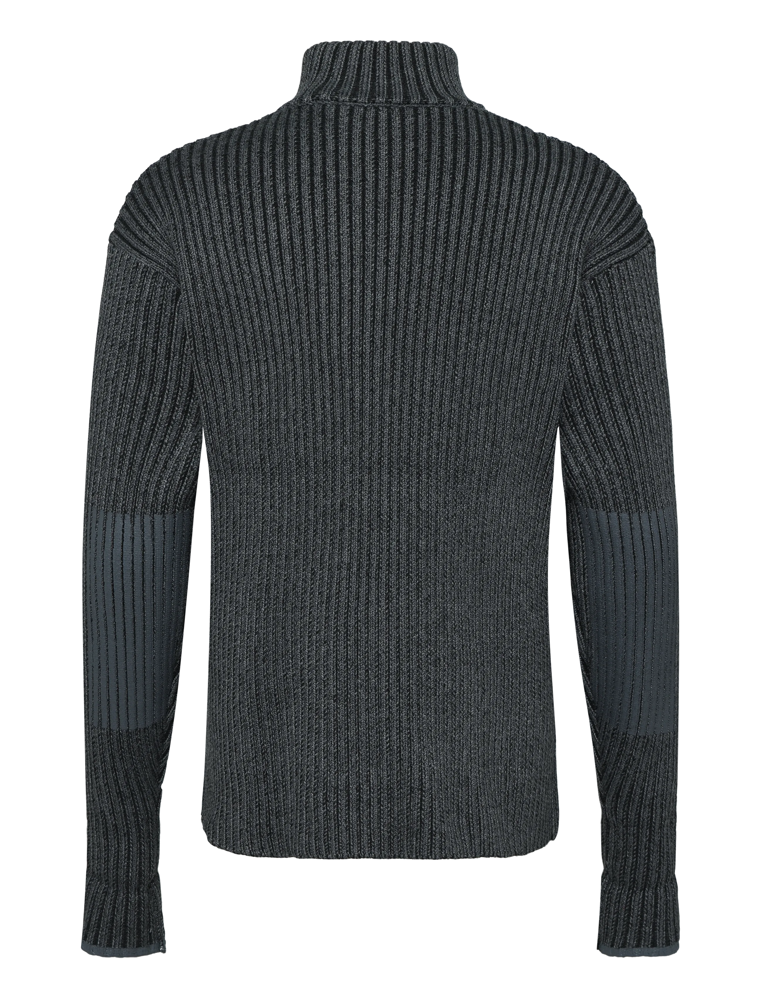 Rains - Sapa Knit Half Zip - half zip jumpers - dark grey / black - 1