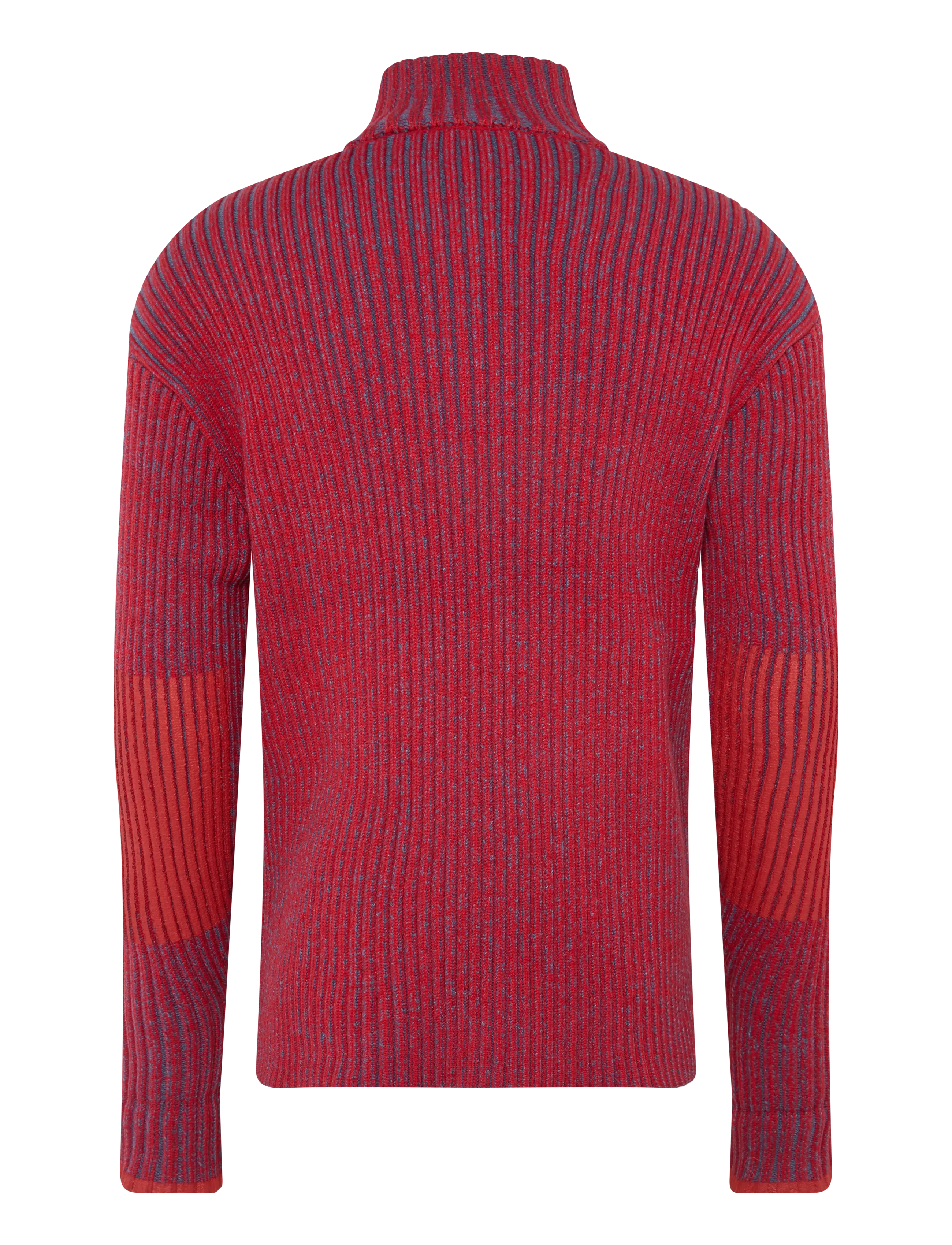 Rains - Sapa Knit Half Zip Spark/ Blue Dusk-S - pullover mit halbem reißverschluss - spark/ blue dusk - 2