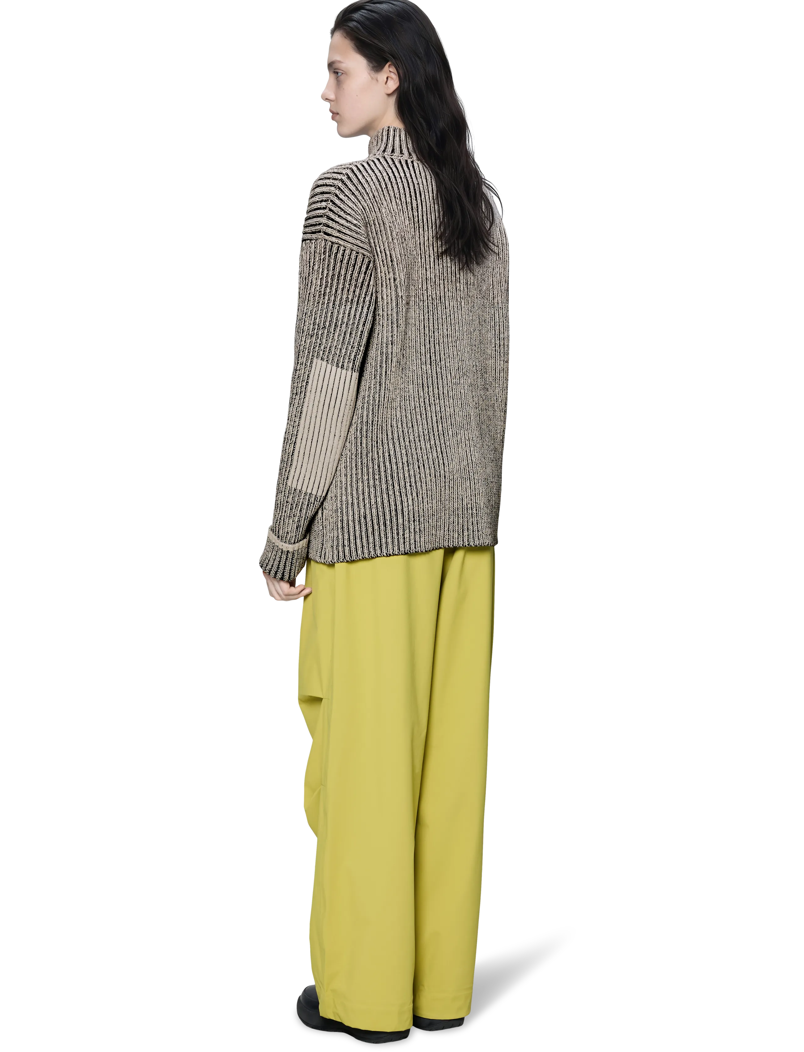 RAINS Sapa Knit Half Zip polotröjor herr – bild 5