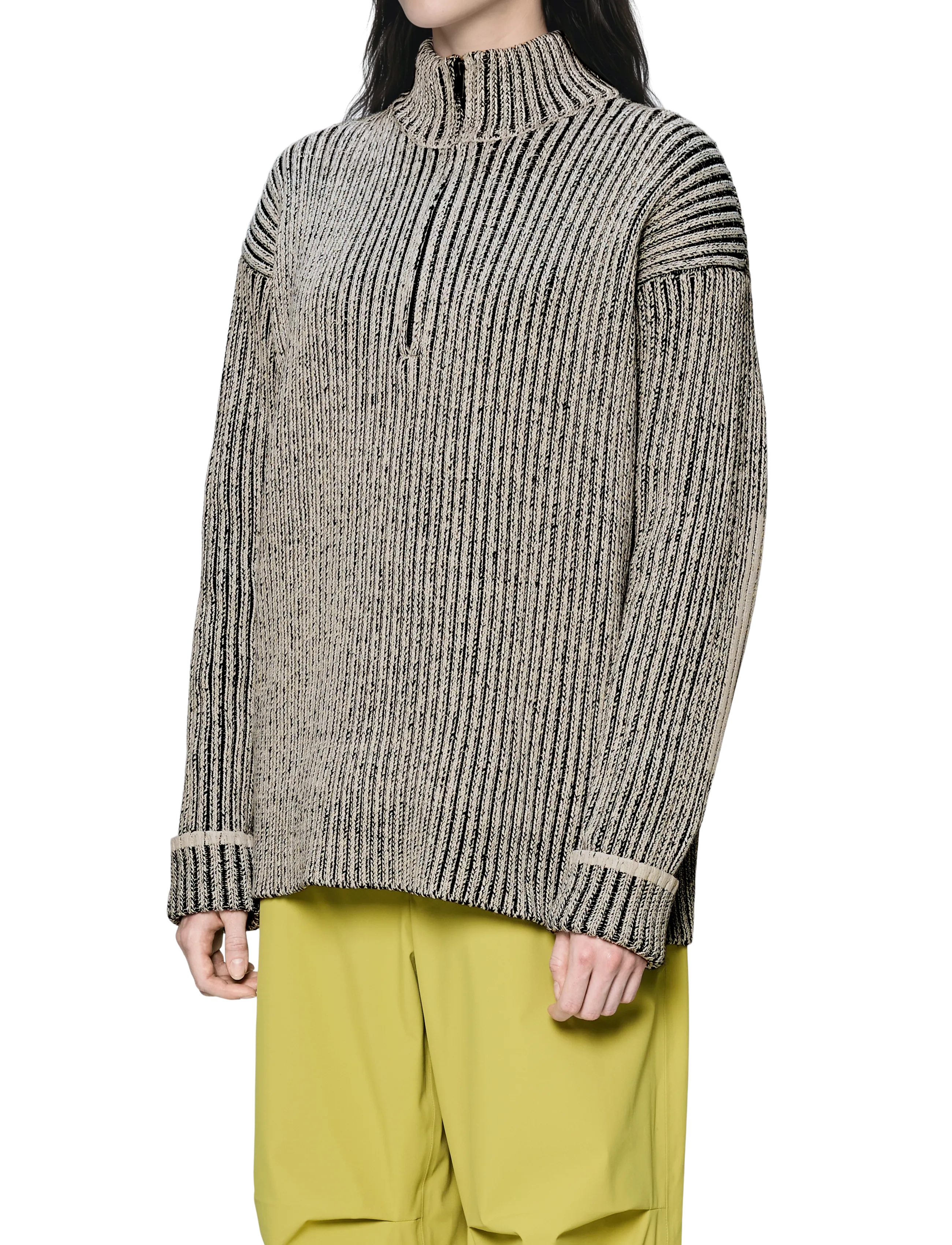 RAINS Sapa Knit Half Zip polotröjor herr – bild 6