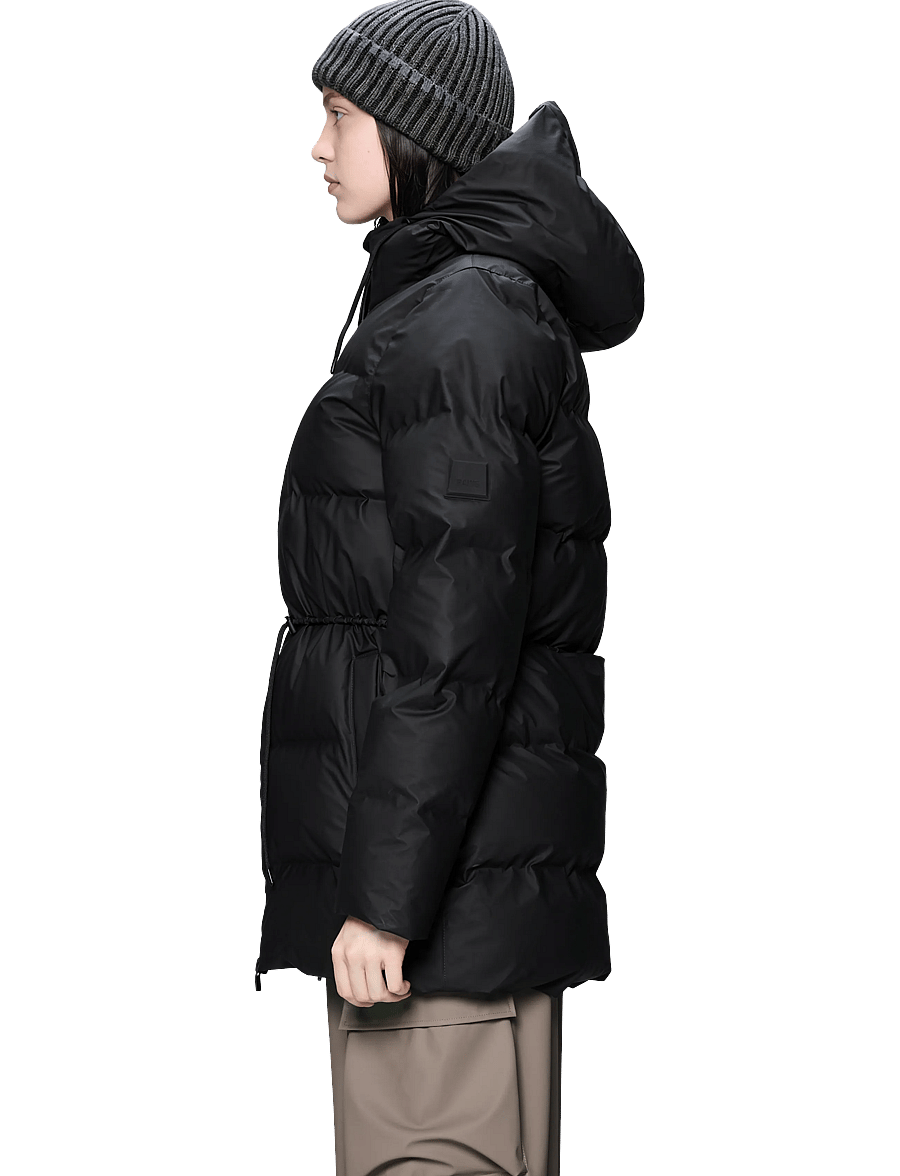 Rains - Sapa Knit Beanie - shoppa efter tillfälle - dark grey / black - 0