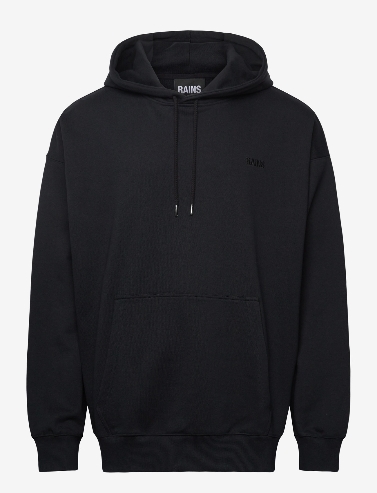 Rains - Classic Hoodie Blurred - hættetrøjer - black - 1