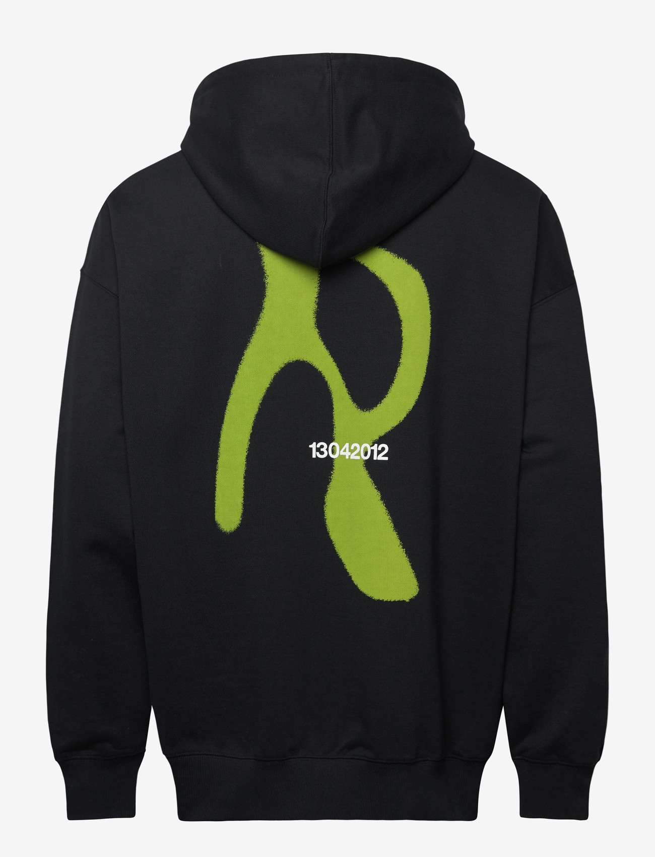 Rains - Classic Hoodie Blurred - hættetrøjer - black - 2