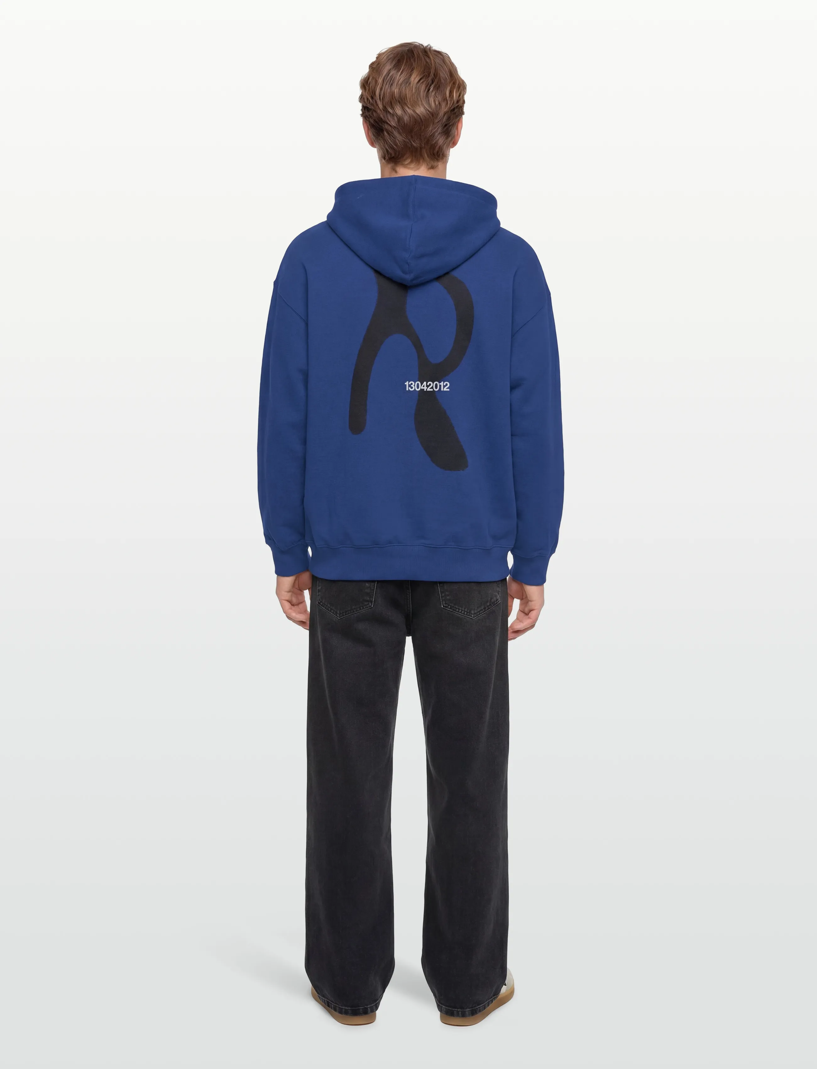 Rains - Classic Hoodie Blurred - kapuutsiga dressipluusid - horizon - 4