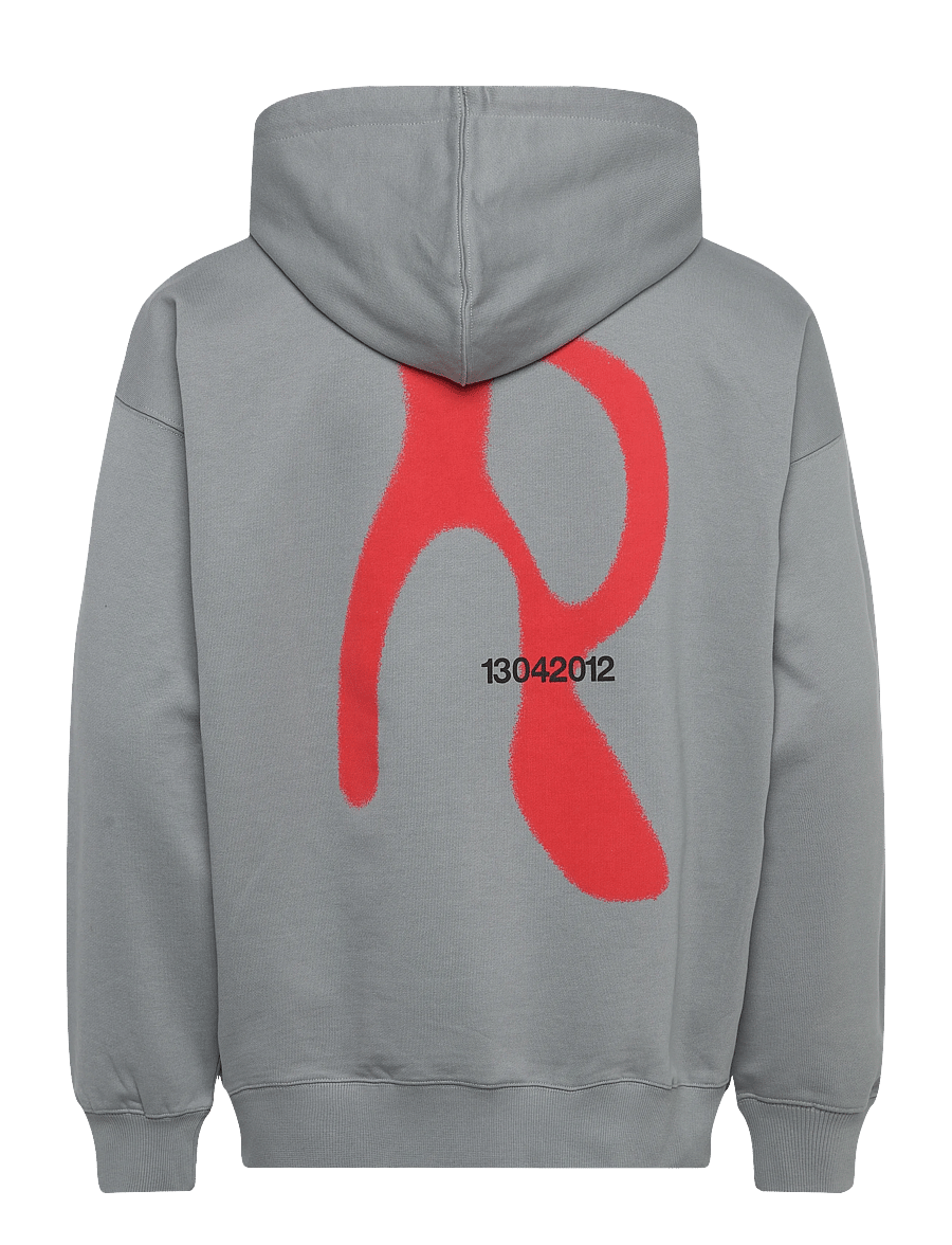 Rains - Classic Hoodie Blurred - kapuutsiga dressipluusid - shadow - 2