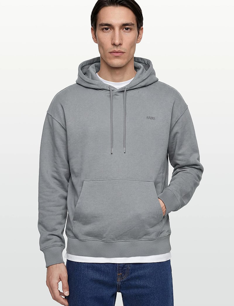 Rains - Classic Hoodie Blurred - kapuzenpullover - shadow - 3