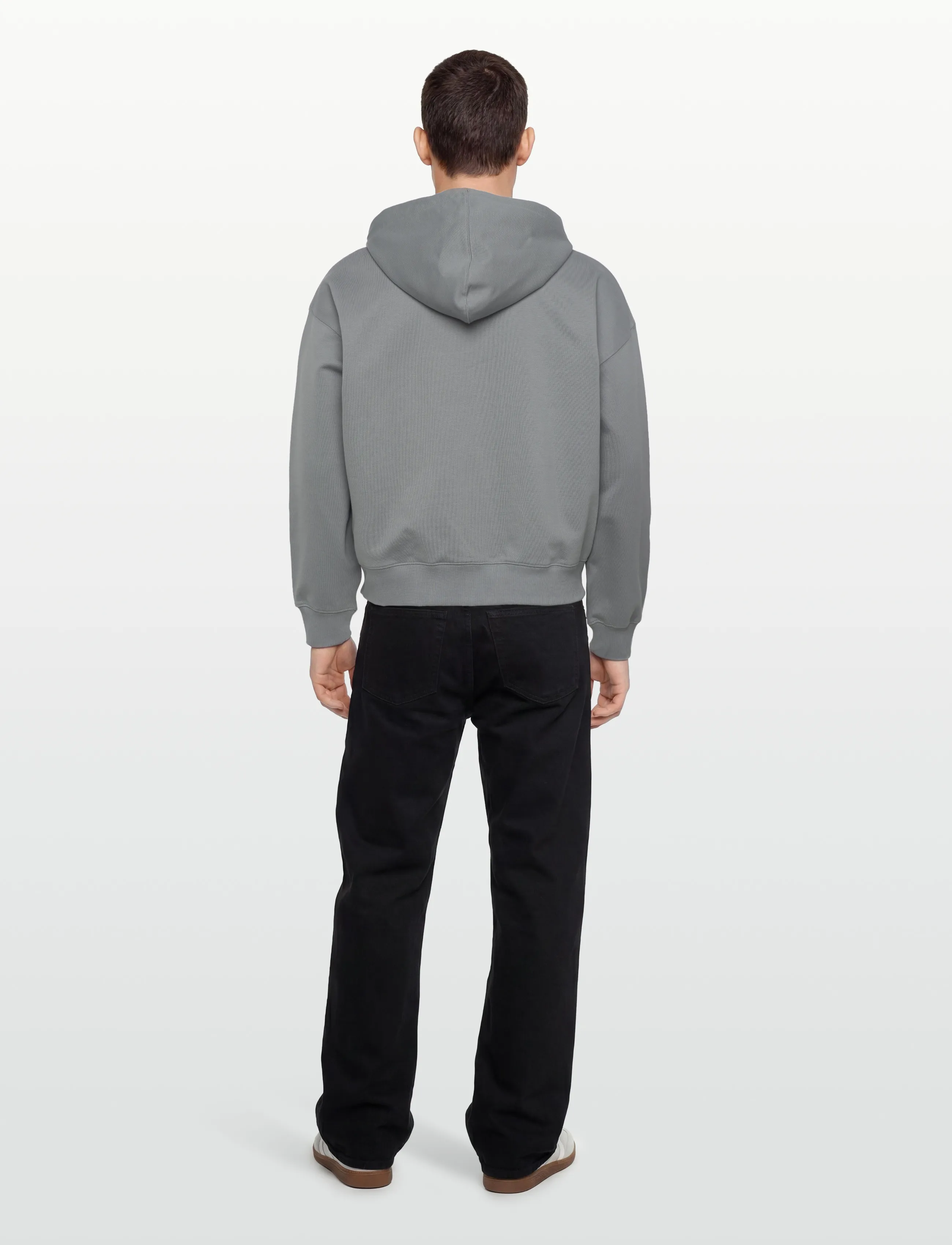 Rains - Classic Zip Hoodie Blurred - kapuzenpullover - shadow - 4