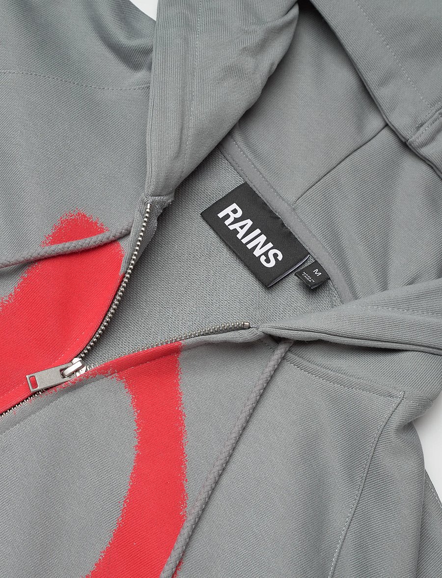Rains - Classic Zip Hoodie Blurred - hoodies - shadow - 2