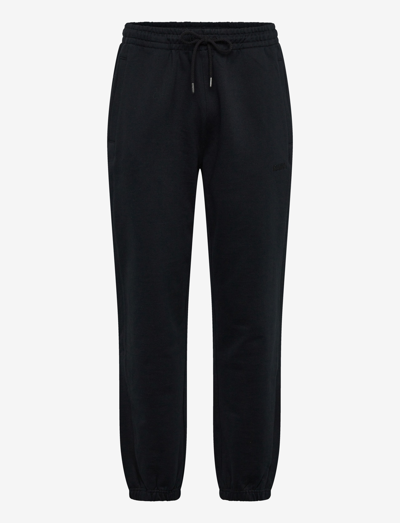 Rains - Classic Cuff Pants Blurred - pants - black - 0