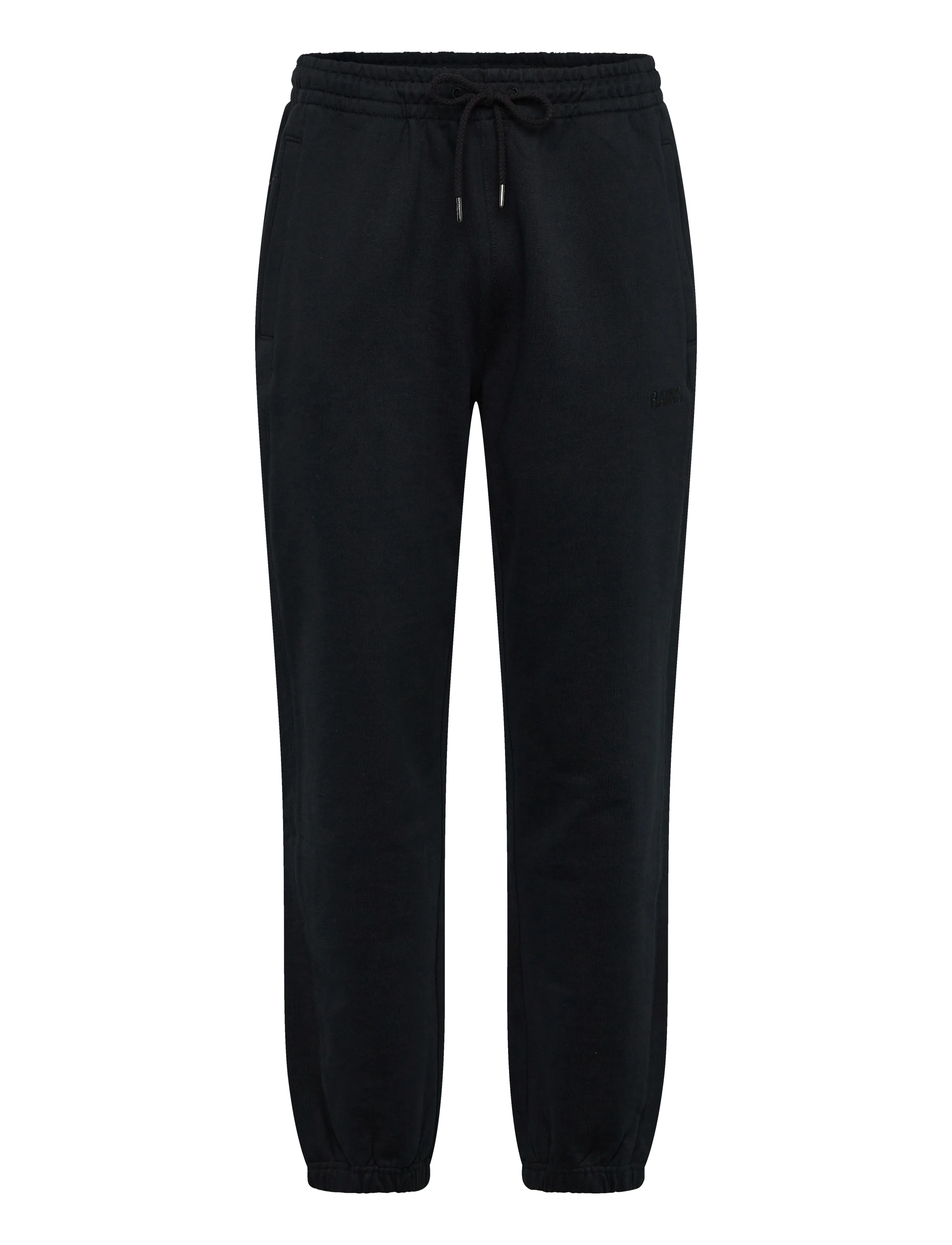 Rains Classic Cuff Pants Blurred - Uutuudet - BLACK / black