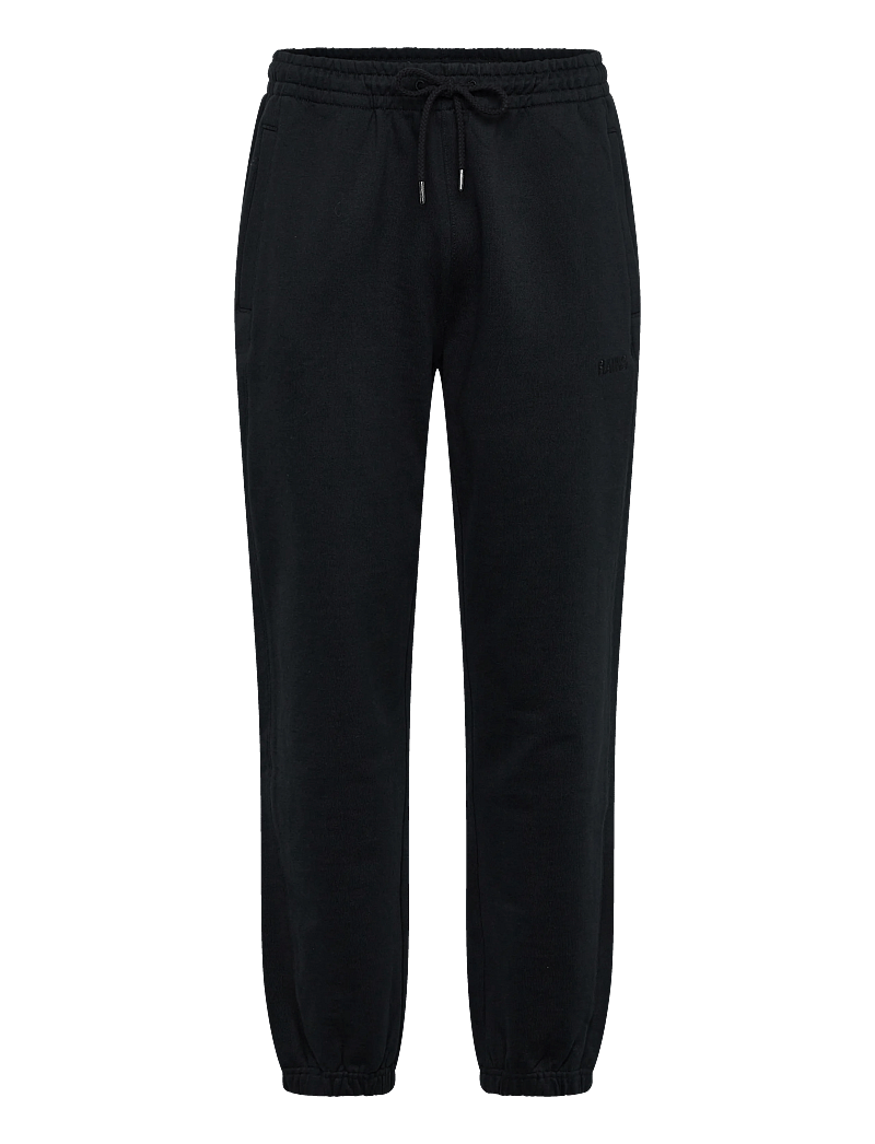 Rains - Classic Cuff Pants Blurred - pants - black - 0