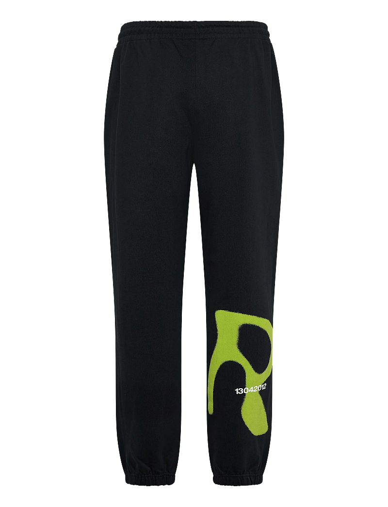 Rains - Classic Cuff Pants Blurred - pants - black - 1