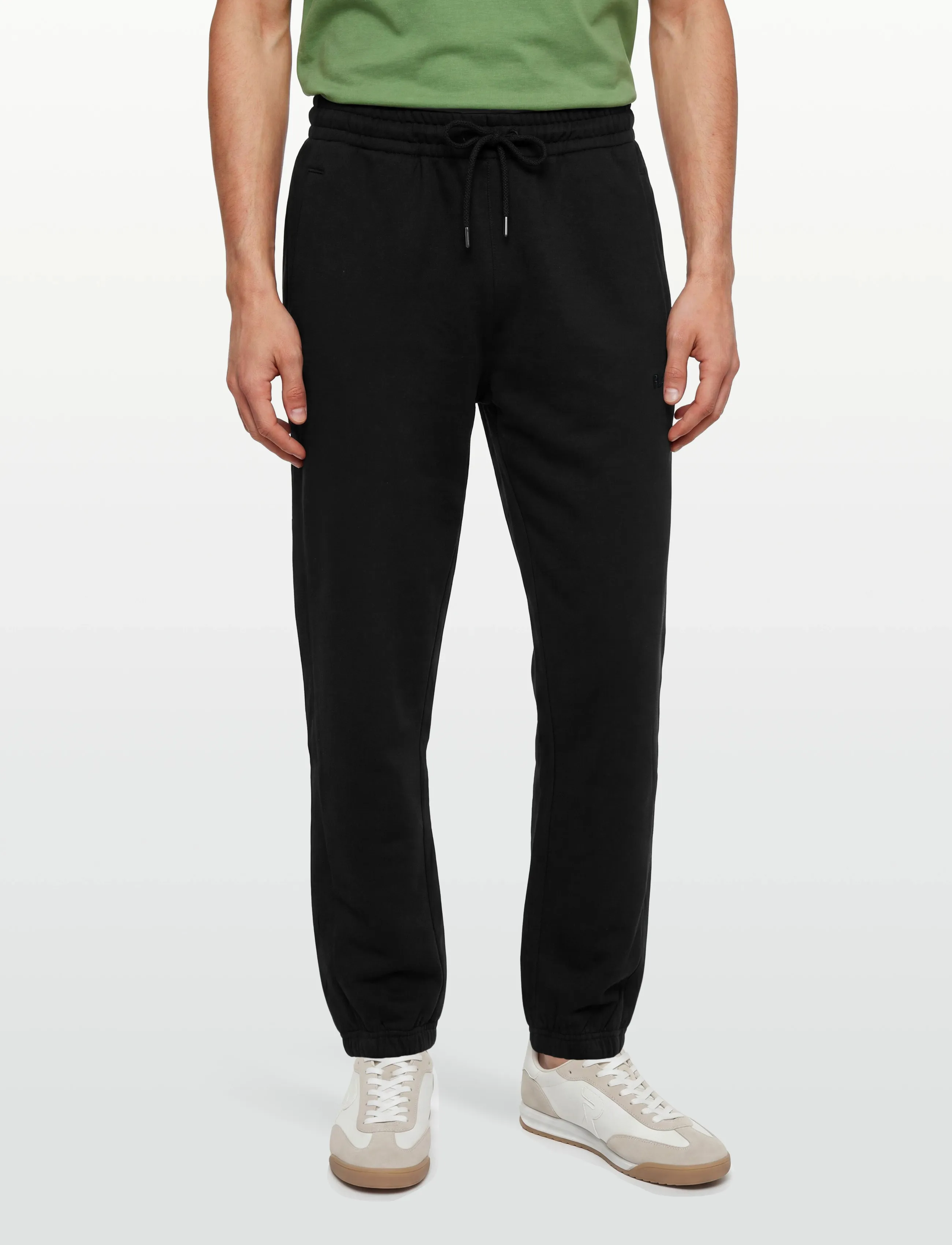 Rains - Classic Cuff Pants Blurred - püksid - black - 3