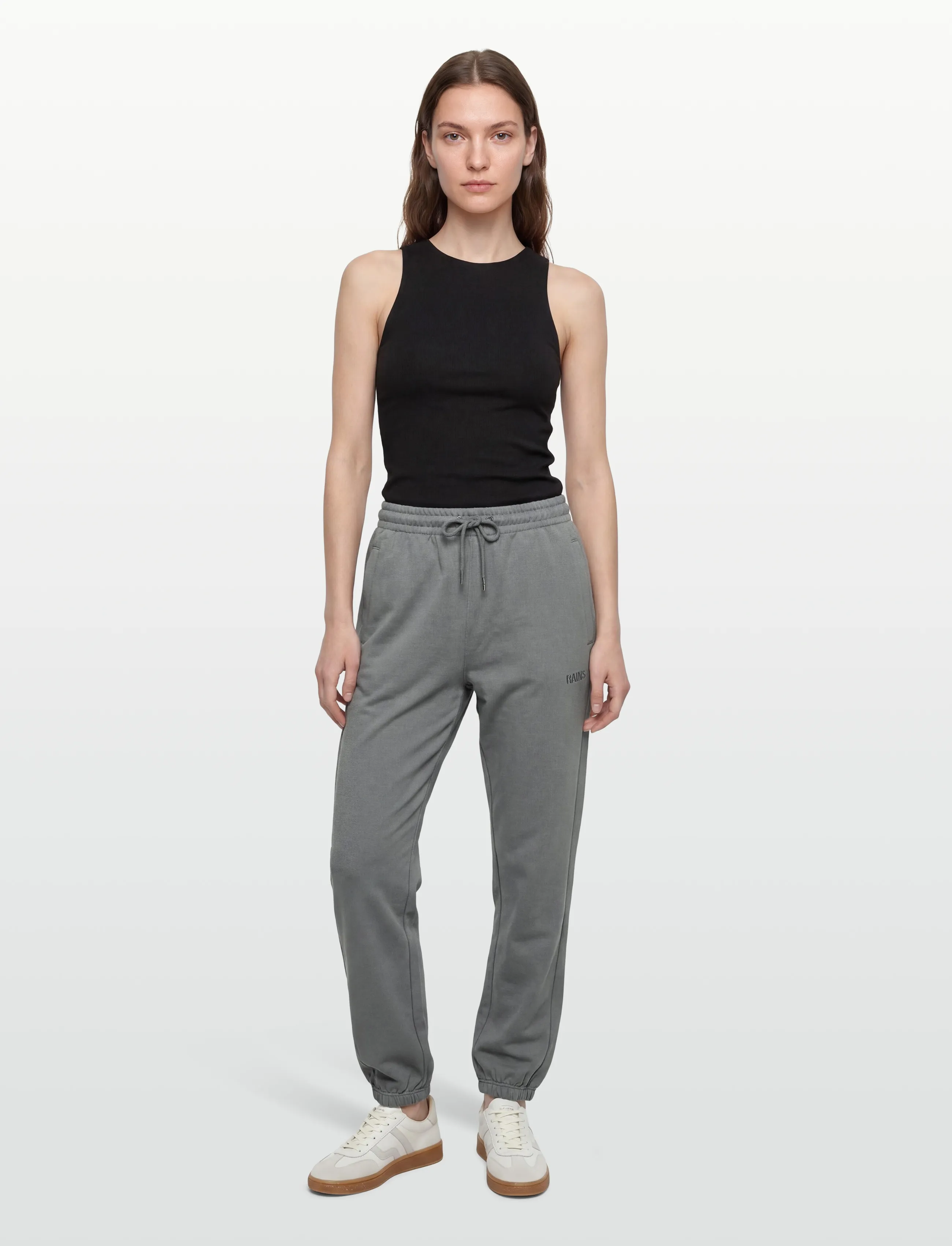 Rains - Classic Cuff Pants Blurred - pants - shadow - 4