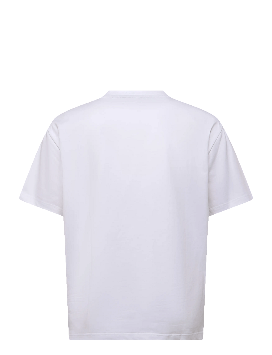Rains - Classic T-shirt Cubes - kurzärmelige t-shirts - white - 1