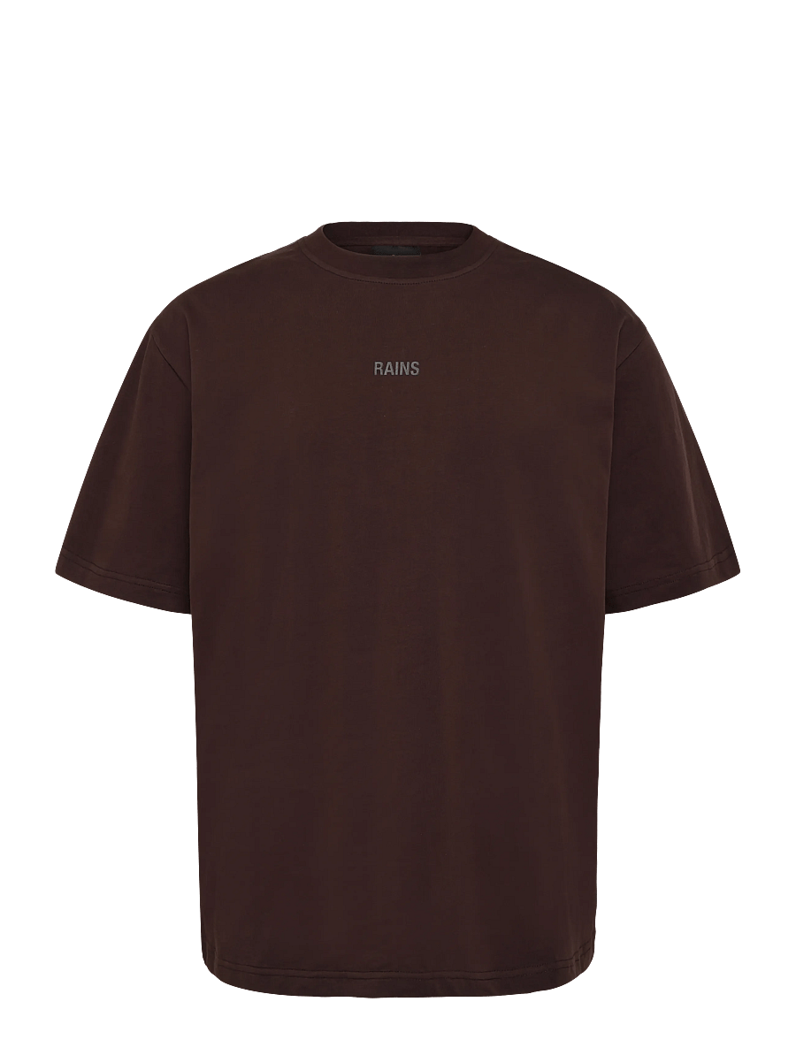 Rains - Classic T-shirt Rains - kurzärmelige t-shirts - bark - 0