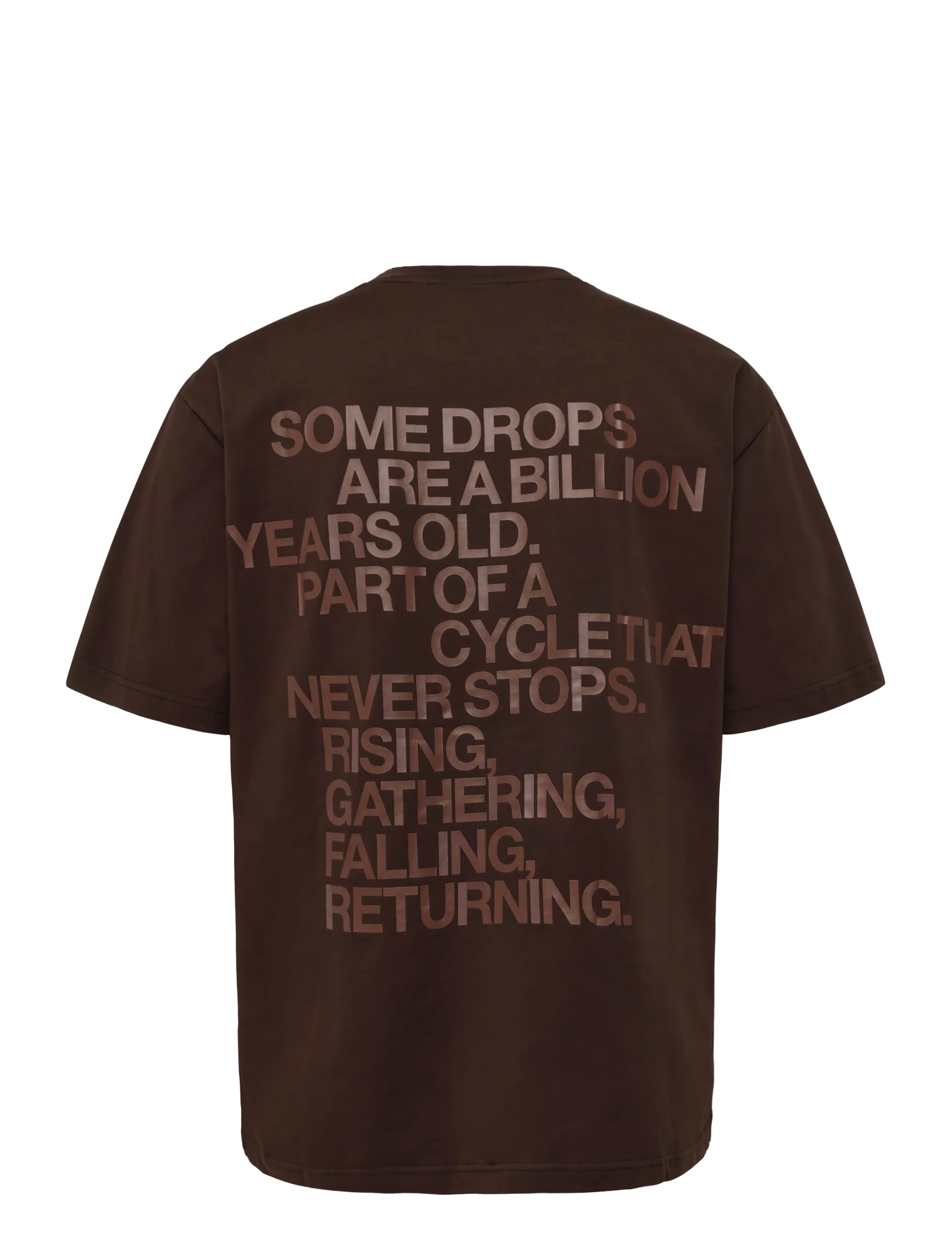 Rains - Classic T-shirt Rains - kurzärmelige t-shirts - bark - 1