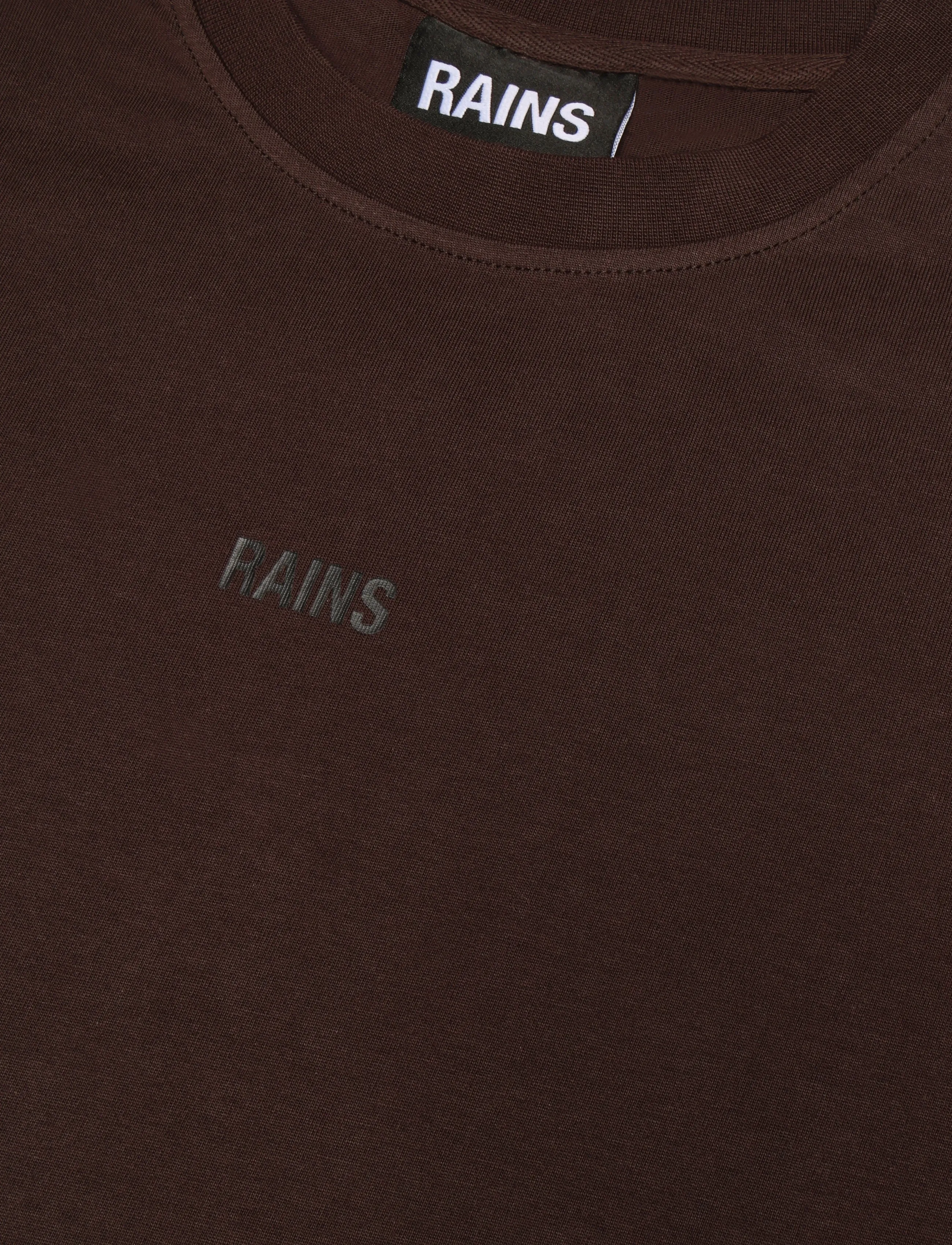 Rains - Classic T-shirt Rains - kurzärmelige t-shirts - bark - 2