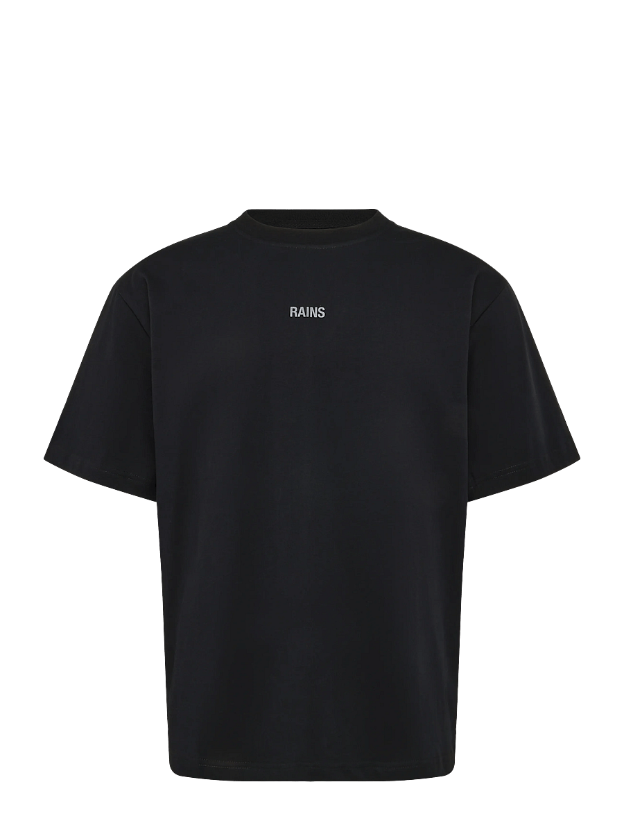 Rains - Classic T-shirt Rains - kurzärmelige t-shirts - black - 0