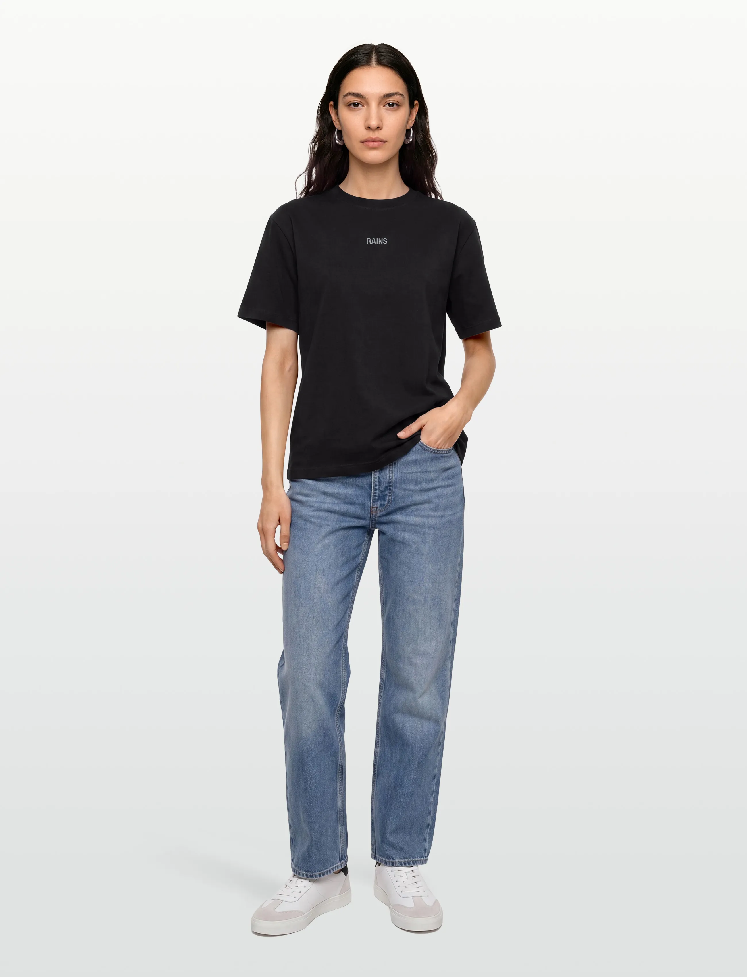 RAINS Classic T-Shirt herr – bild 3