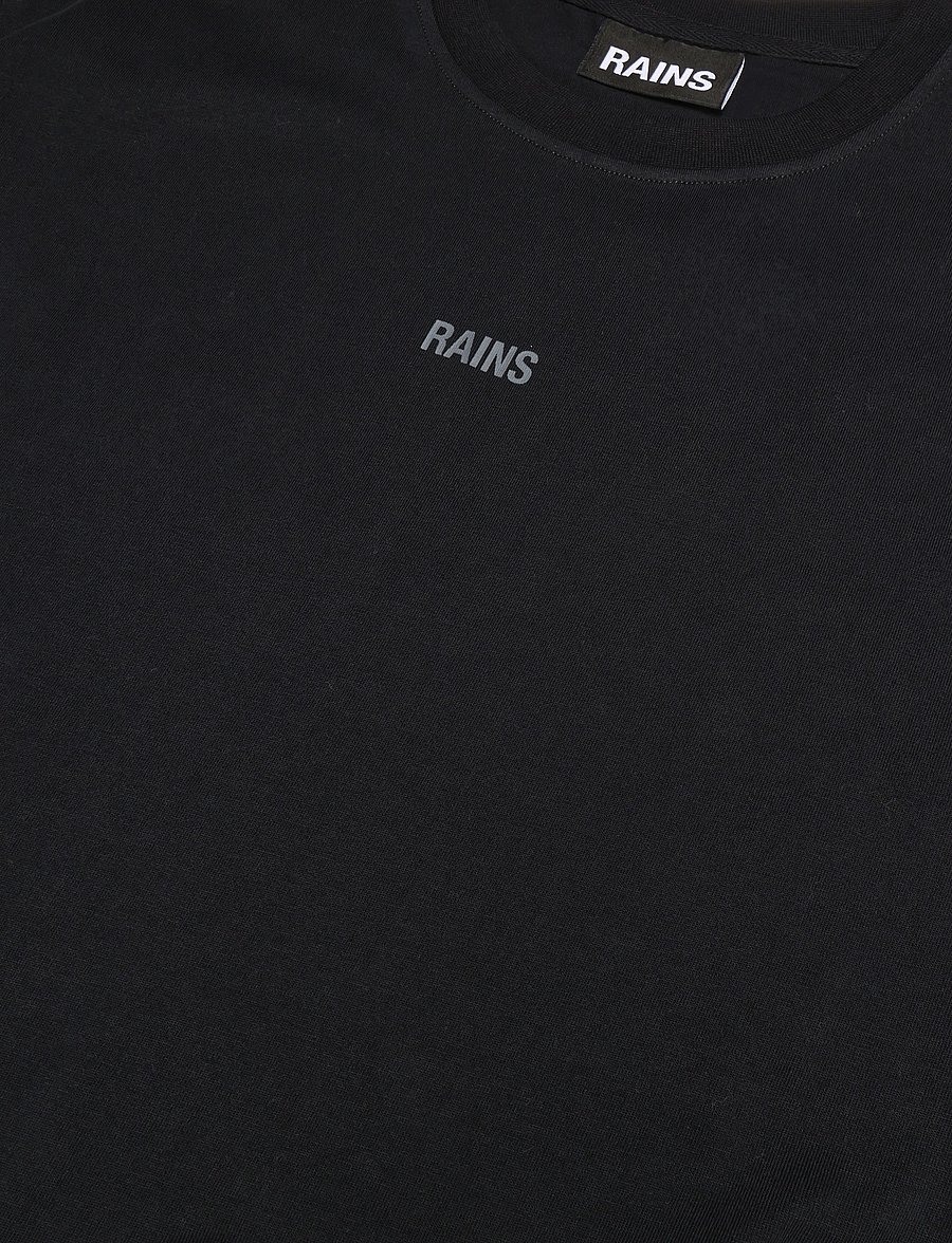 Rains - Classic T-shirt Rains - kurzärmelige t-shirts - black - 2