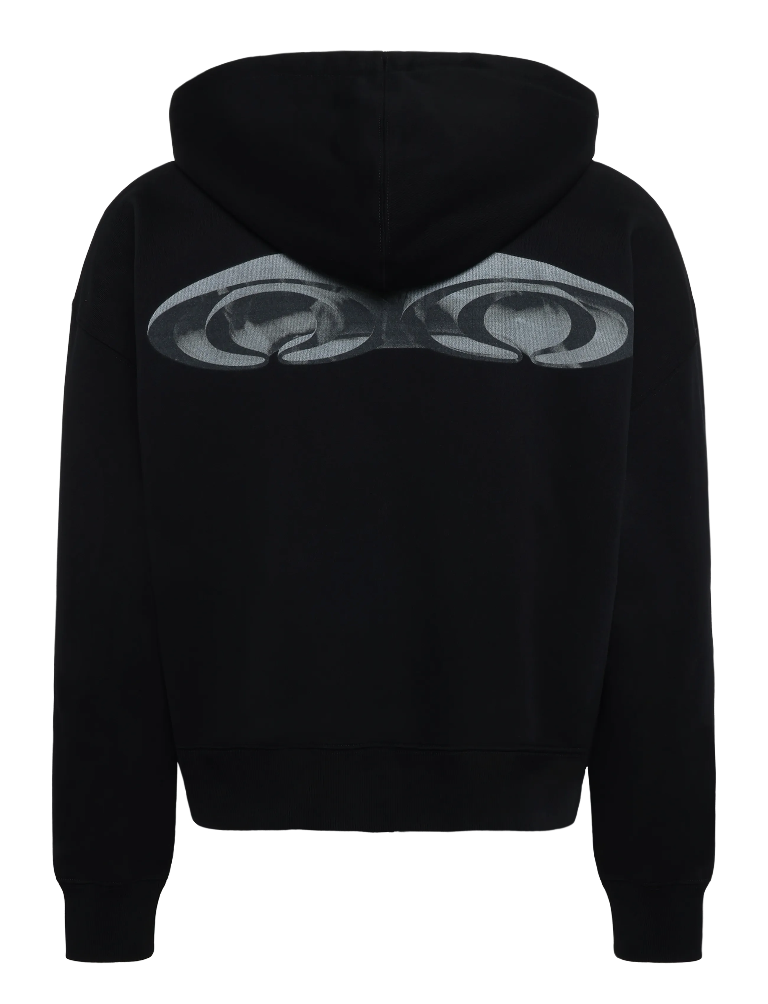 Rains - Classic Zip Hoodie Splash 3D - black - 1