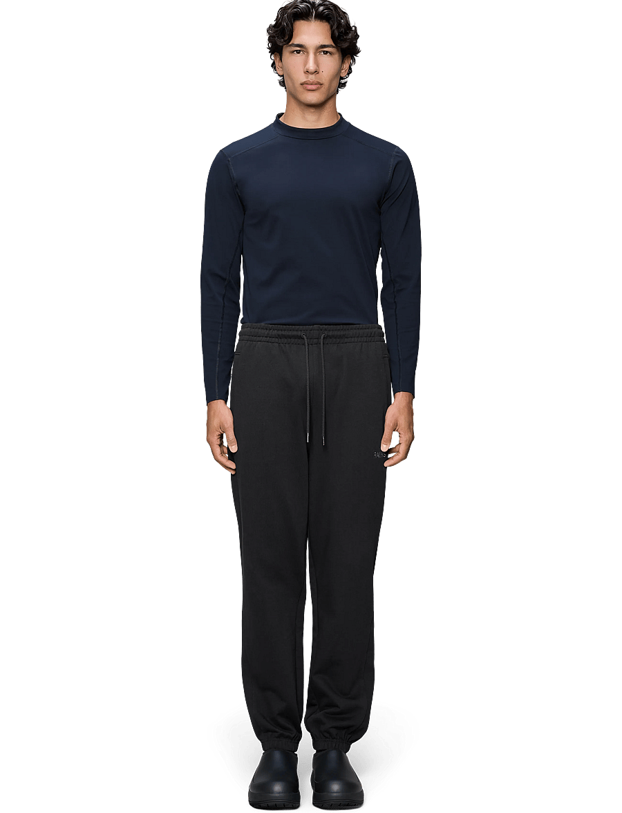 Rains - Classic Cuff Pants Splash 3D - osta olukorra järgi - black - 0