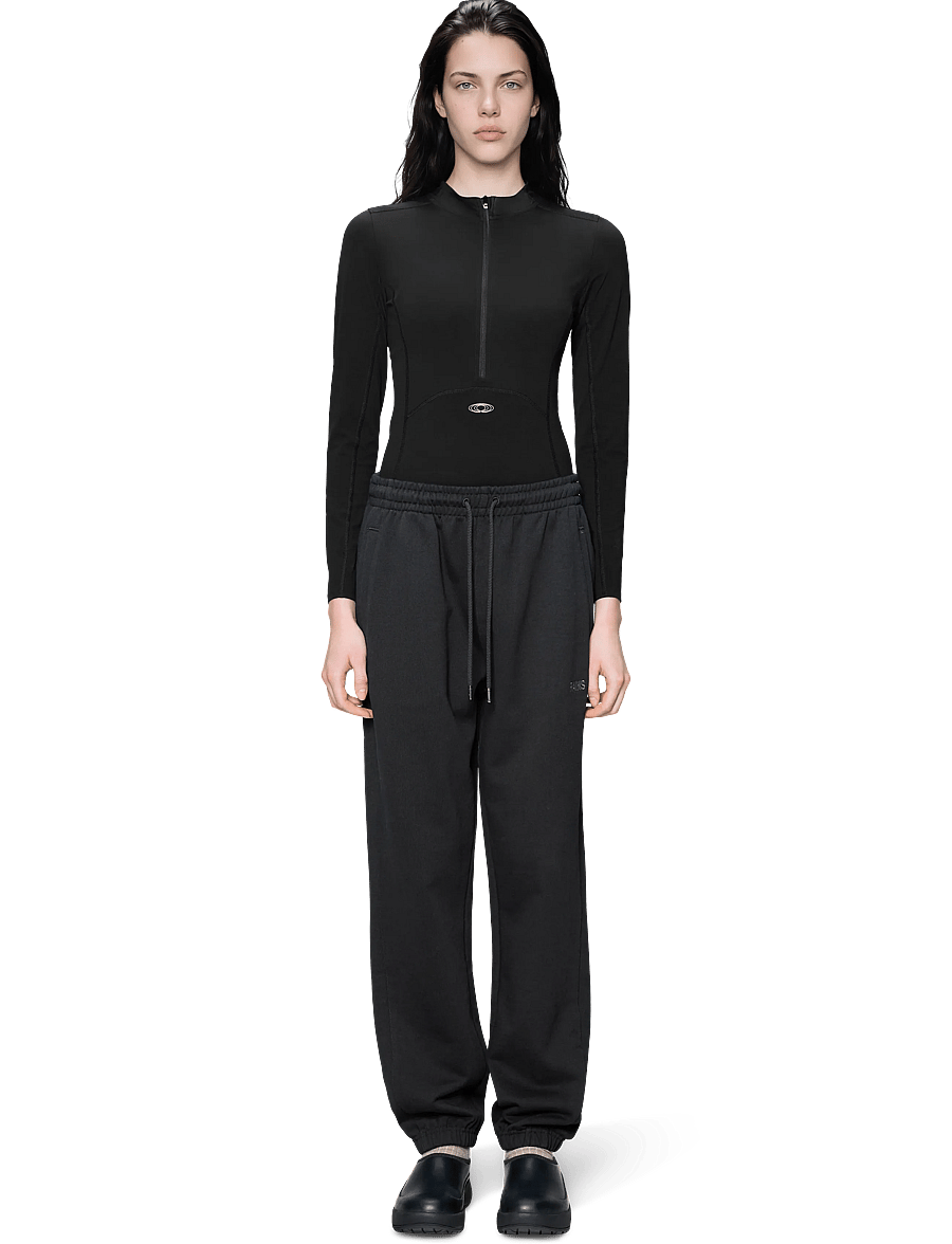 Rains - Classic Cuff Pants Splash 3D - osta olukorra järgi - black - 5
