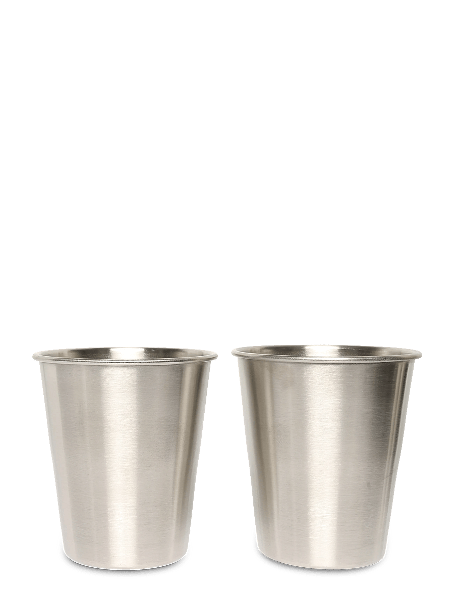 Rains - Stainless Steel 2-Pack Cups 300ml - filiżanki termiczne - steel - 0