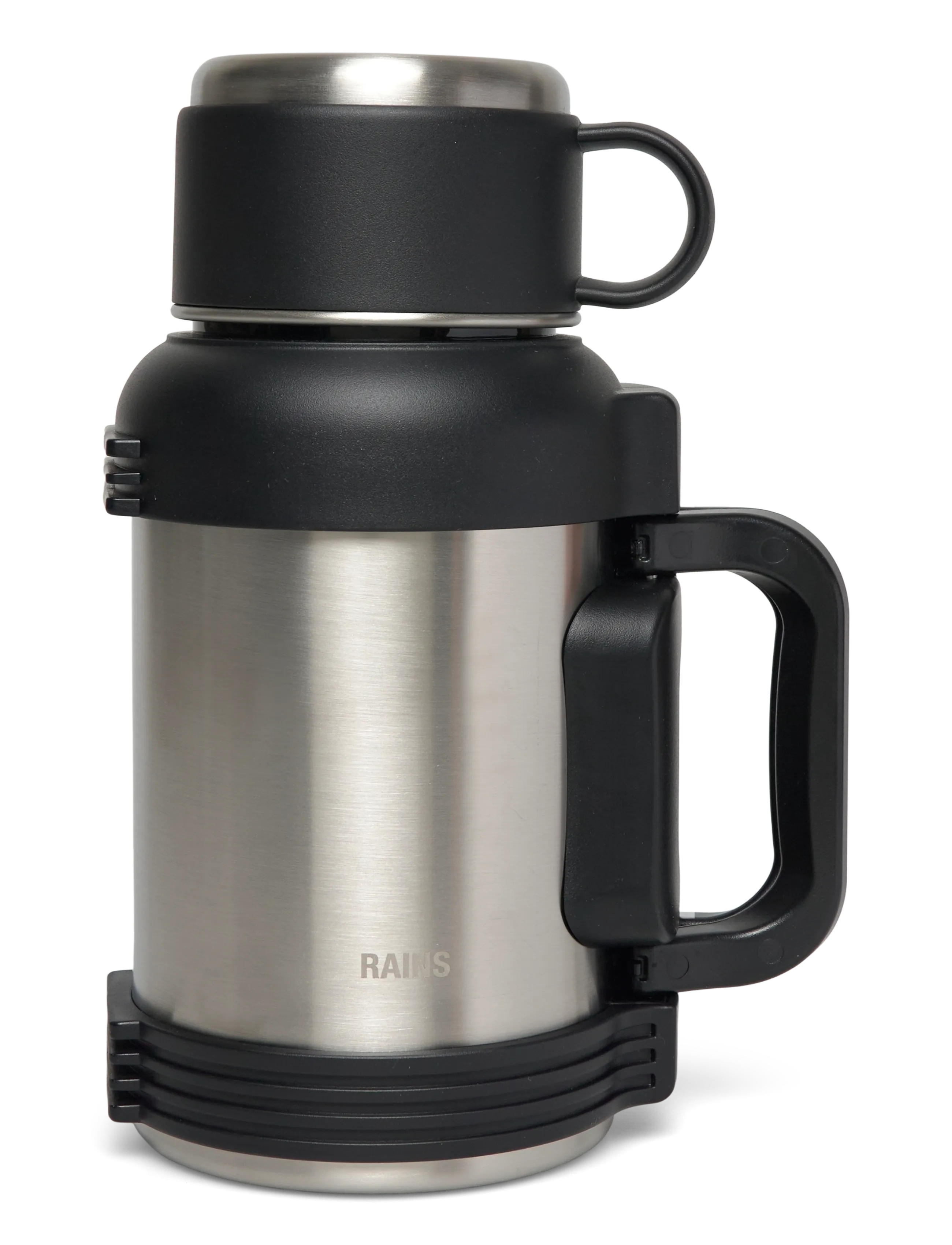 Rains Stainless Steel Tumbler Vacuum Flask 1300Ml, Edelstahl Thermosflasche, Silber, Gr.ONE SIZE