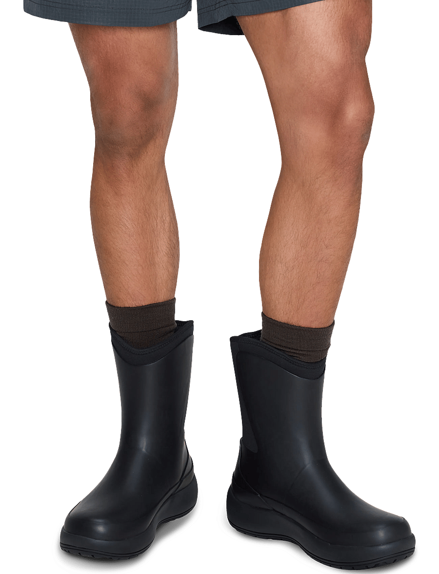 Rains - The Dry Boot M Mid W3 - gummistiefel - black - 0