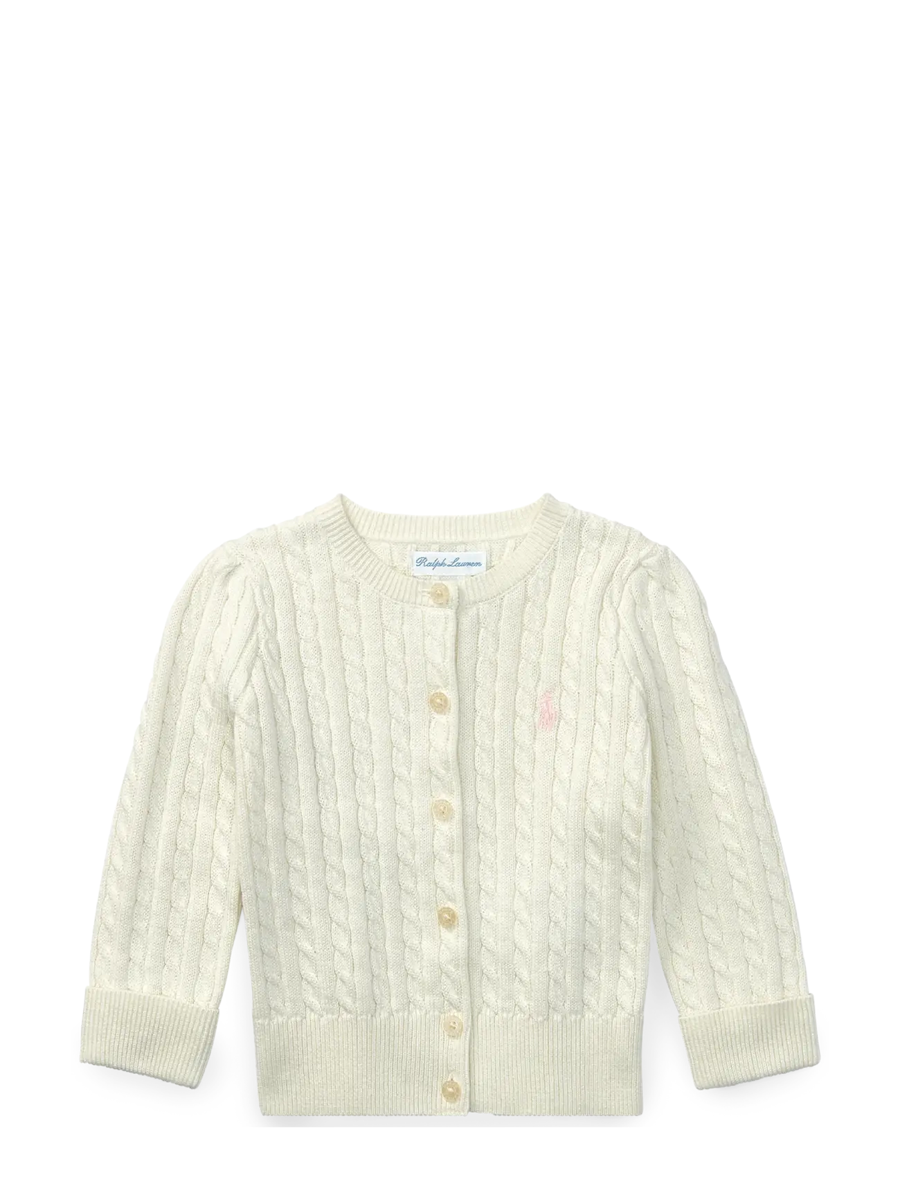 Ralph Lauren Baby COTTON-TP-SWT - Kleidung - WARM WHITE / cream