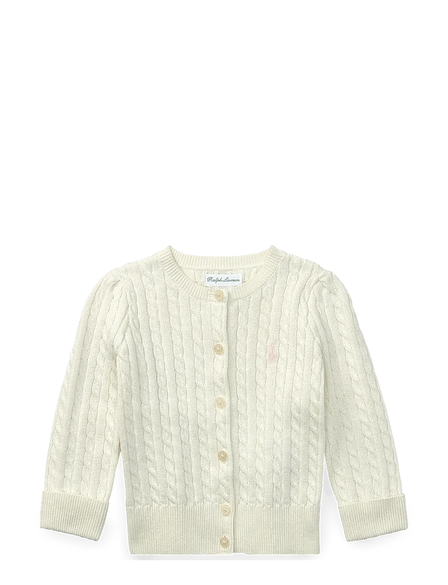 Ralph Lauren Baby - COTTON-TP-SWT - rudens apģērbi - warm white - 0
