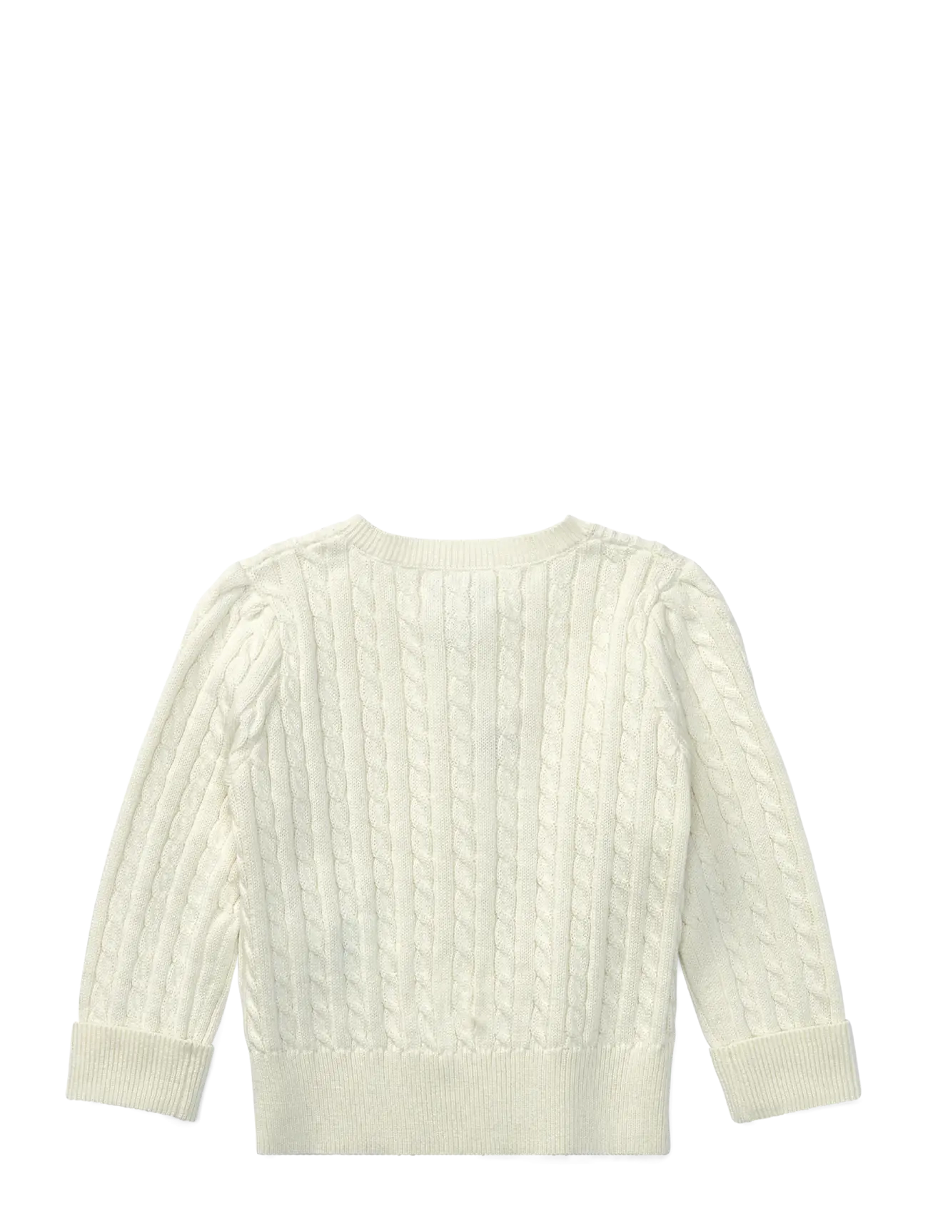 Ralph Lauren Baby - COTTON-TP-SWT - sügisesed riided - warm white - 1
