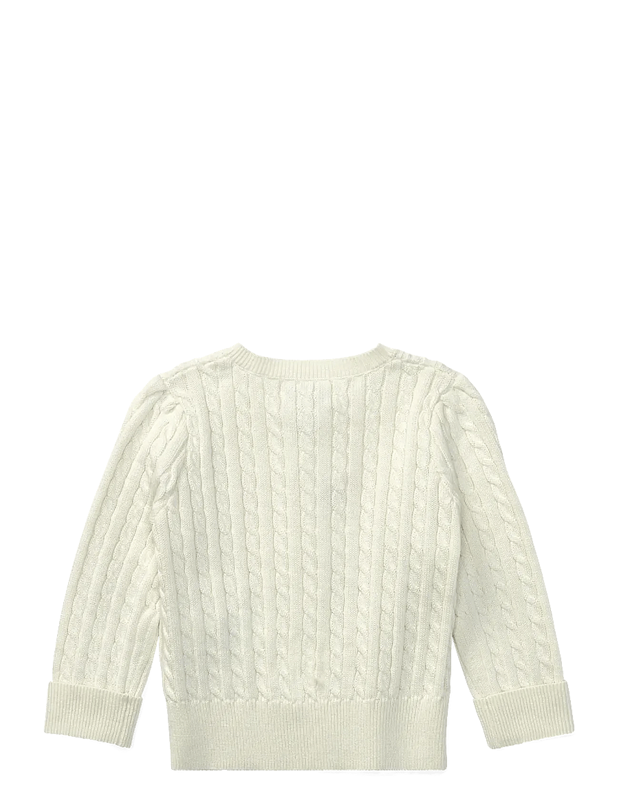 Ralph Lauren Baby - COTTON-TP-SWT - rudens apģērbi - warm white - 1