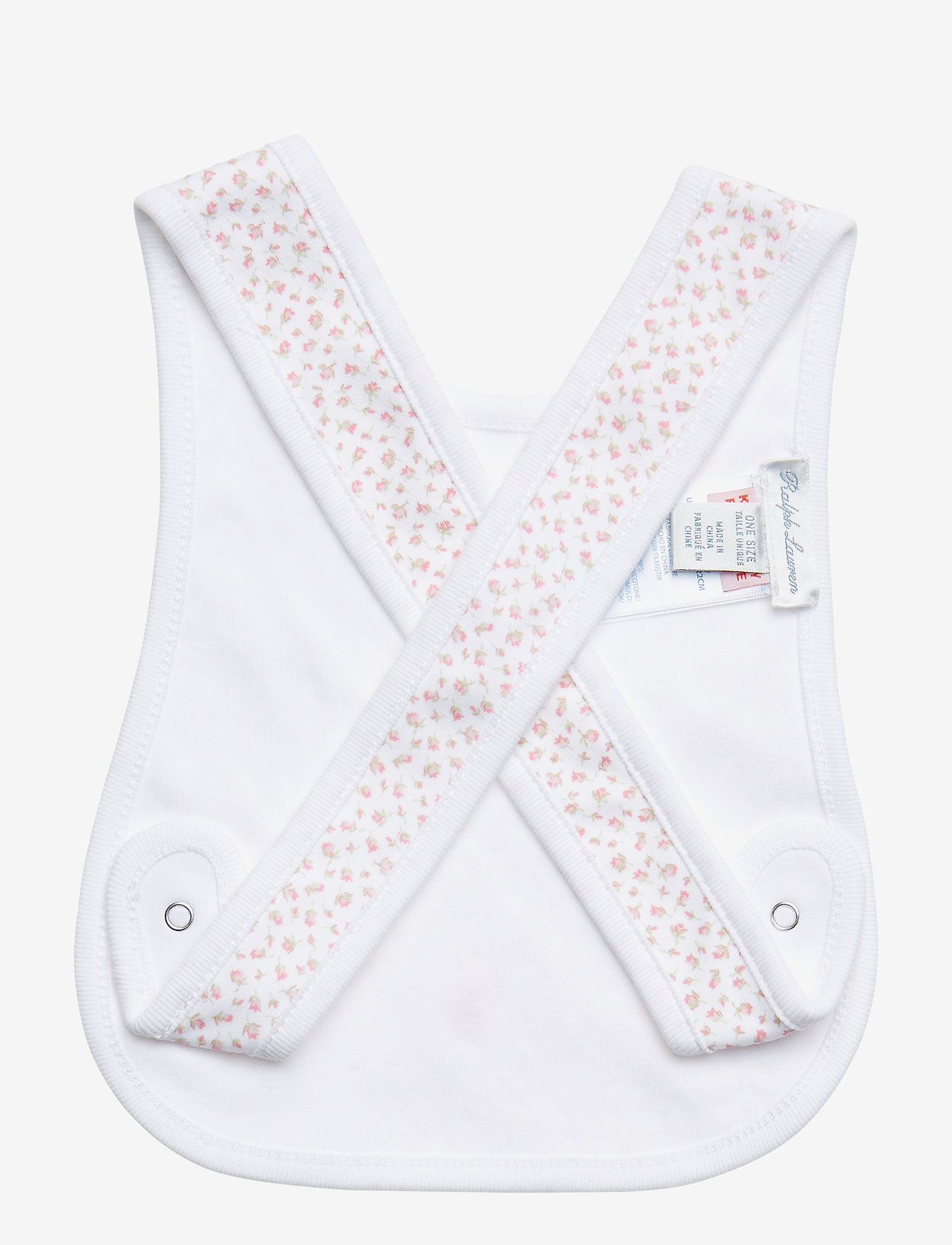 Ralph Lauren Baby - CROSS BACK-APPAREL ACCESSORIES-BIB - white multi flora - 1