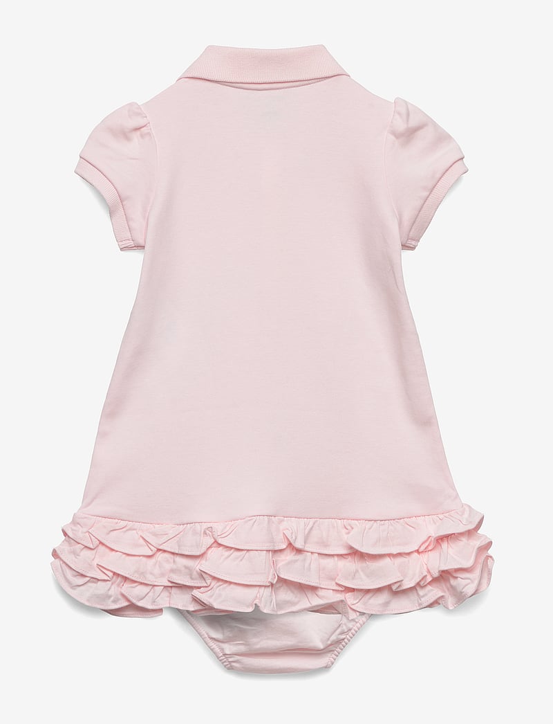 Ralph Lauren Baby - Ruffled Polo Dress & Bloomer - klänningar - delicate pink - 1