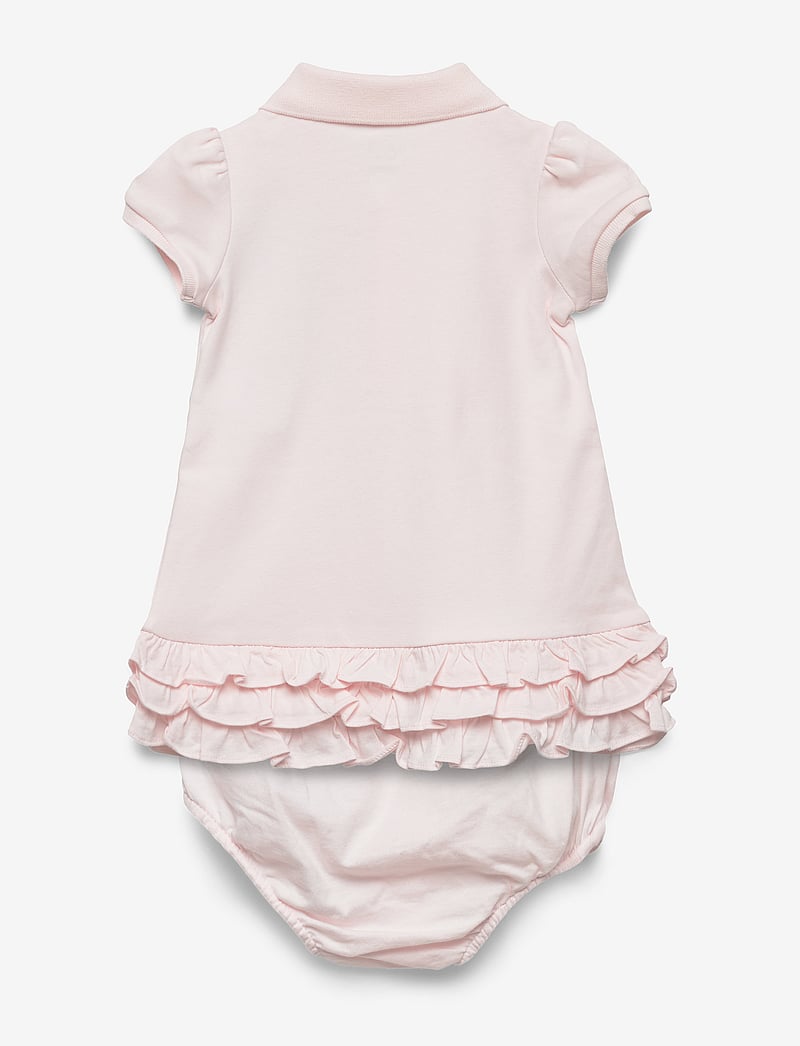 Ralph Lauren Baby - Ruffled Polo Dress & Bloomer - klänningar - delicate pink - 2