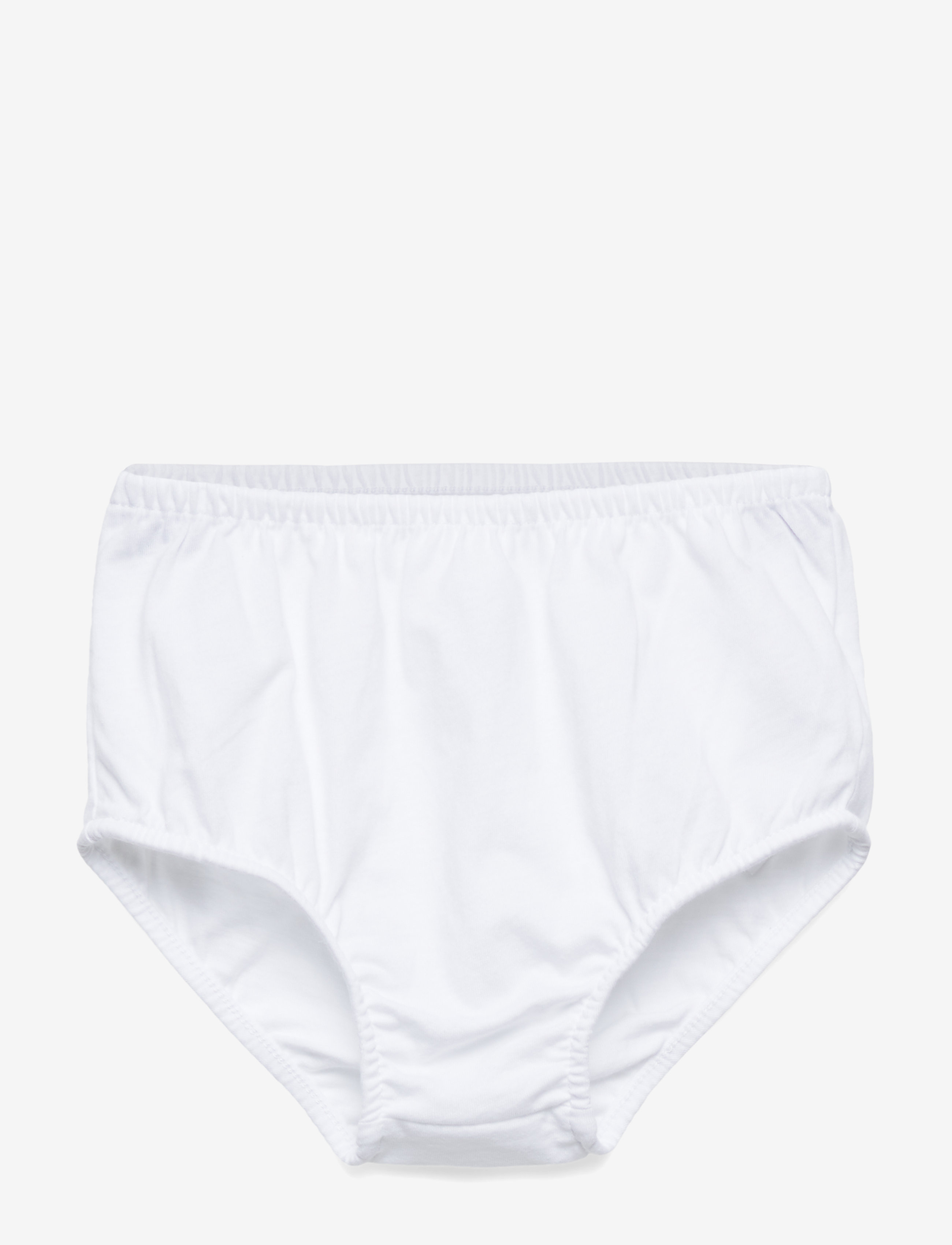 Ralph Lauren Baby - INTERLOCK-SCHIFFLI-DR-KNT - lühikeste varrukatega beebi kleidid - white - 3