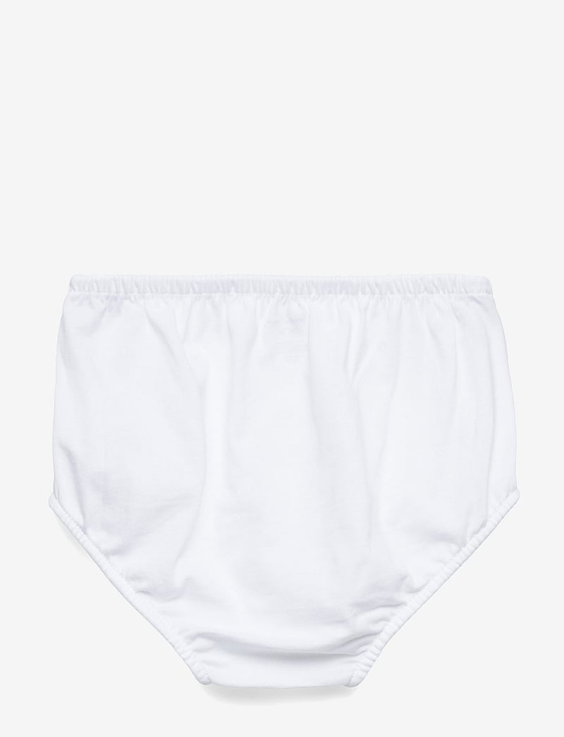 Ralph Lauren Baby - Ruffled Polo Dress & Bloomer - kleider - white - 3