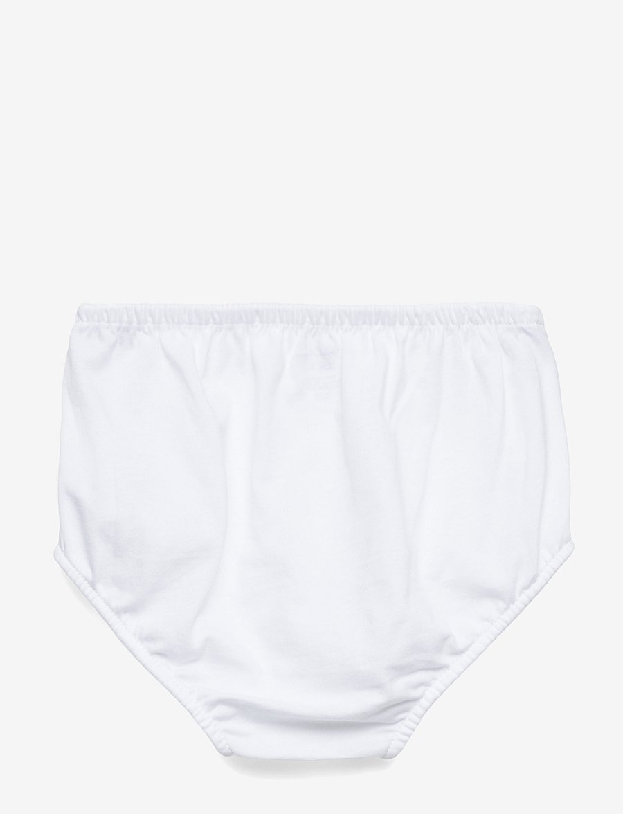 Ralph Lauren Baby - INTERLOCK-SCHIFFLI-DR-KNT - lühikeste varrukatega beebikleidid - white - 4