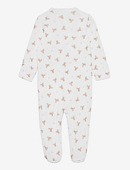 Ralph Lauren Baby - Polo Bear Cotton Coverall - pitkähihaiset - white/pink/multi - 1